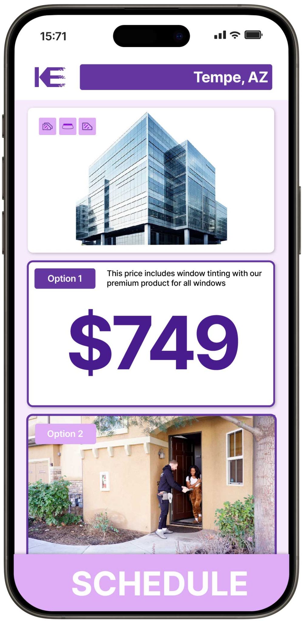 View Affordable Commercial Window Tinting Costs in Tempe, Arizona