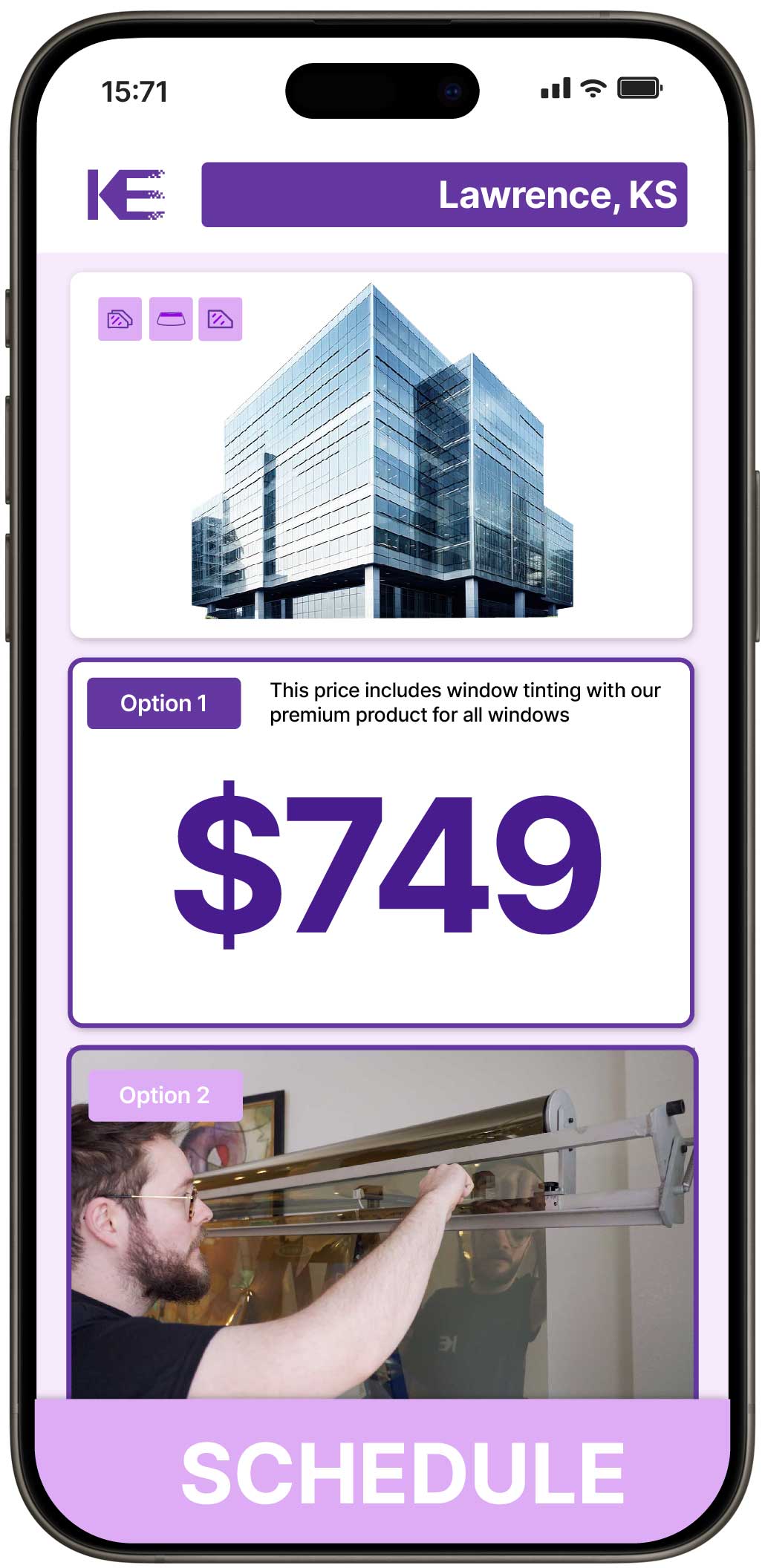 View Affordable Safety and Security Window Film Rates in Lawrence, Kansas