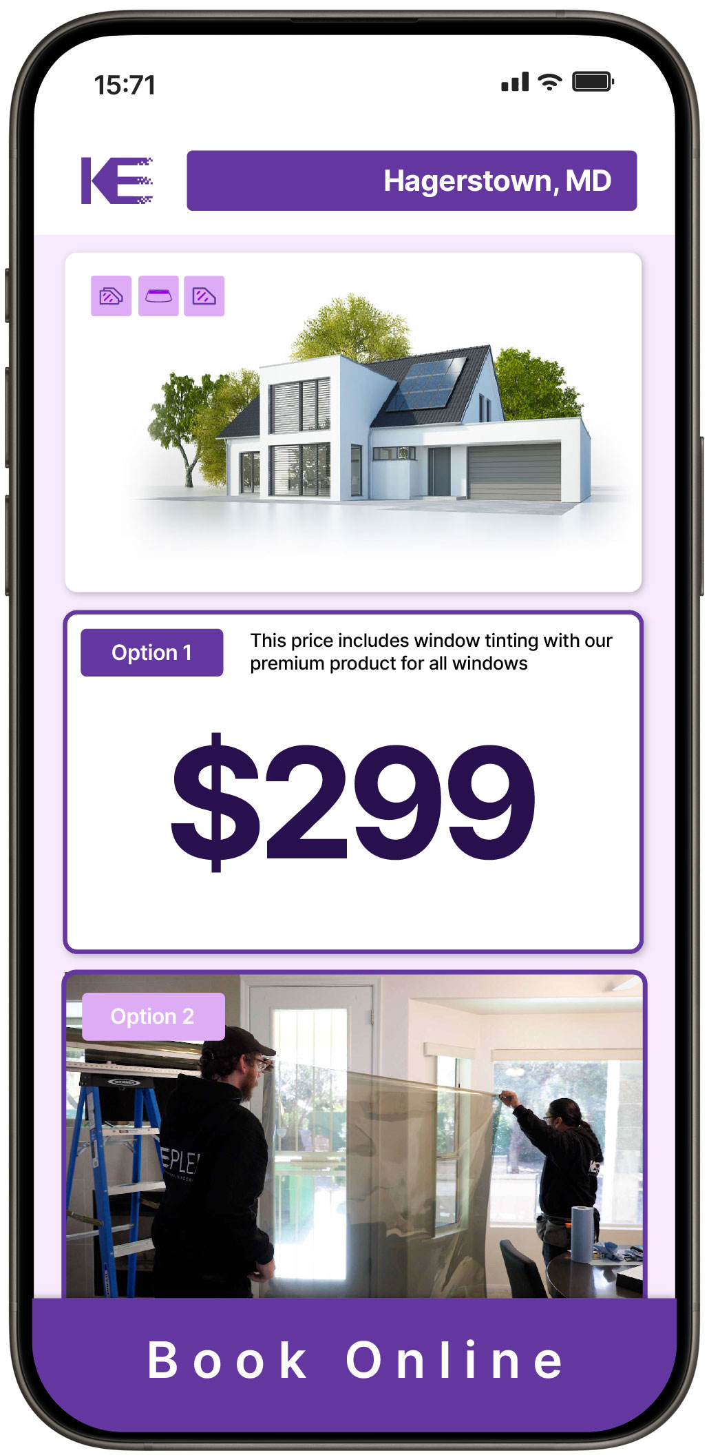 View Affordable Home Window Tinting Rates in Hagerstown, Maryland