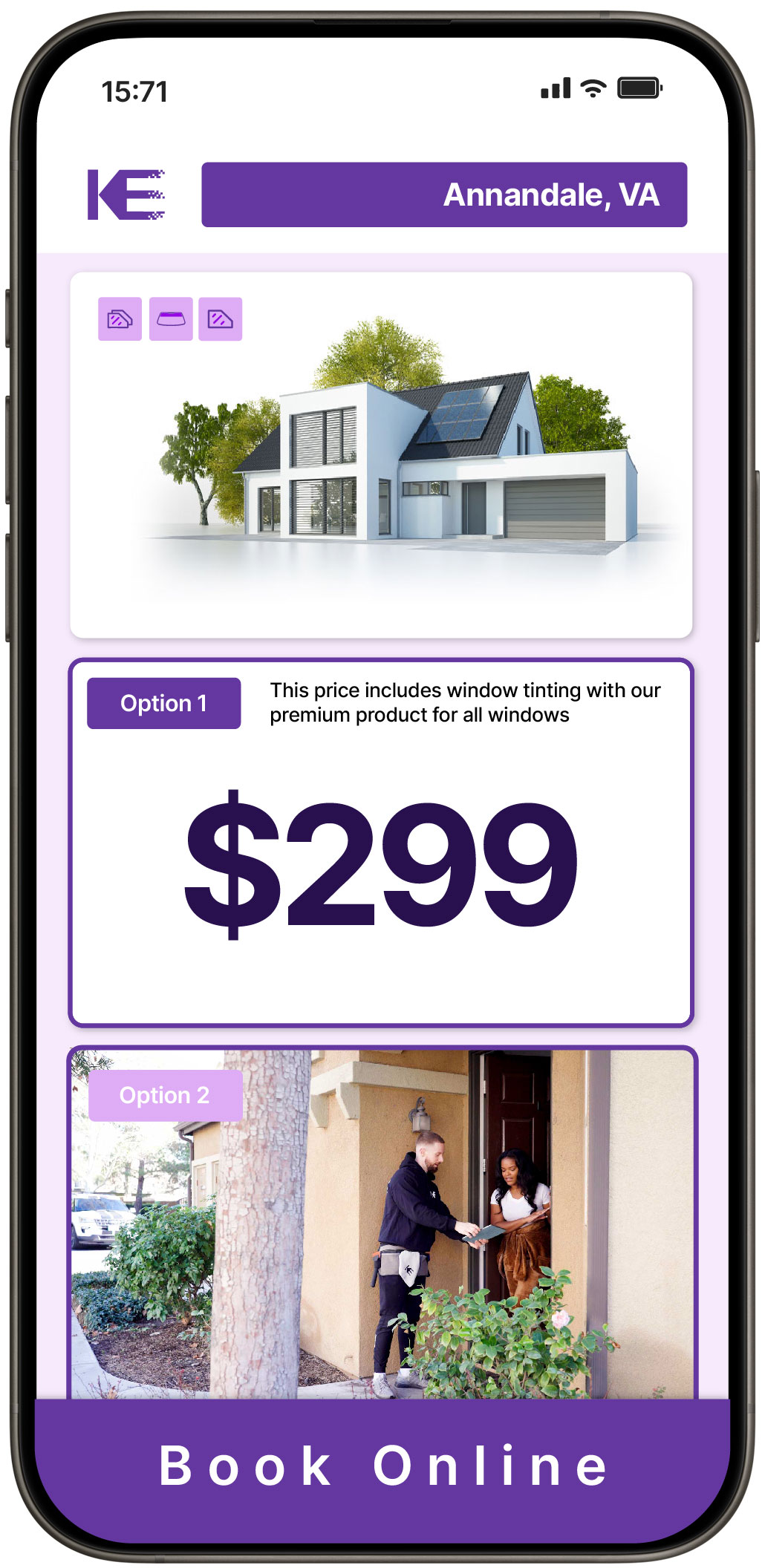 View Competitive Home Window Tinting Prices in Annandale, Virginia