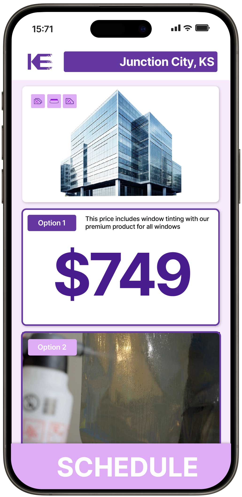 View Competitive Safety and Security Window Film Costs in Junction City, Kansas