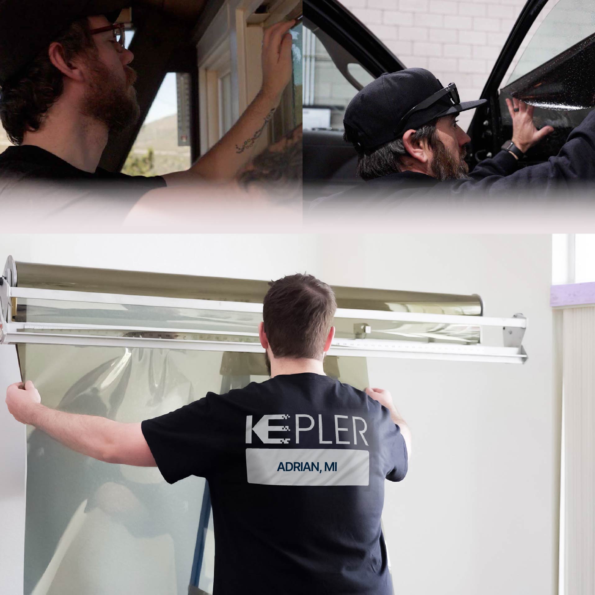 Kepler Specialist Installing Anti-Graffiti Film in Adrian, Michigan