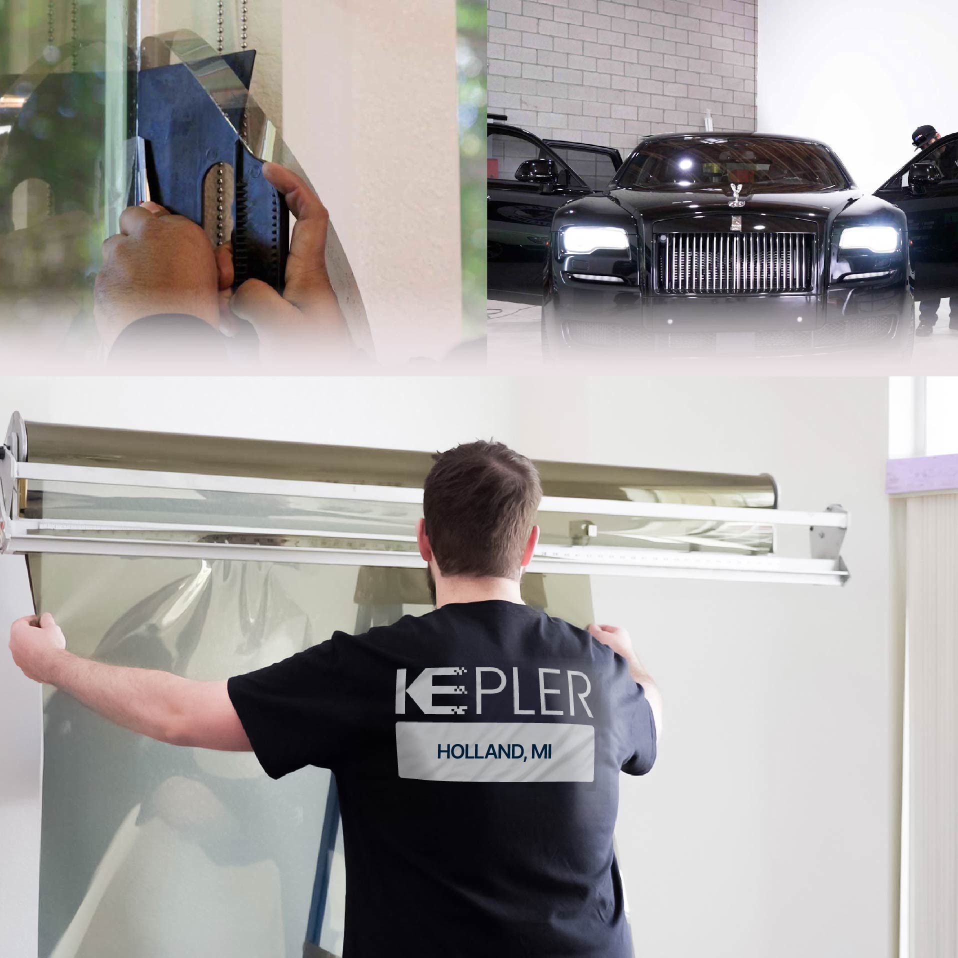 Kepler Specialist Installing Anti-Graffiti Film in Holland, Michigan