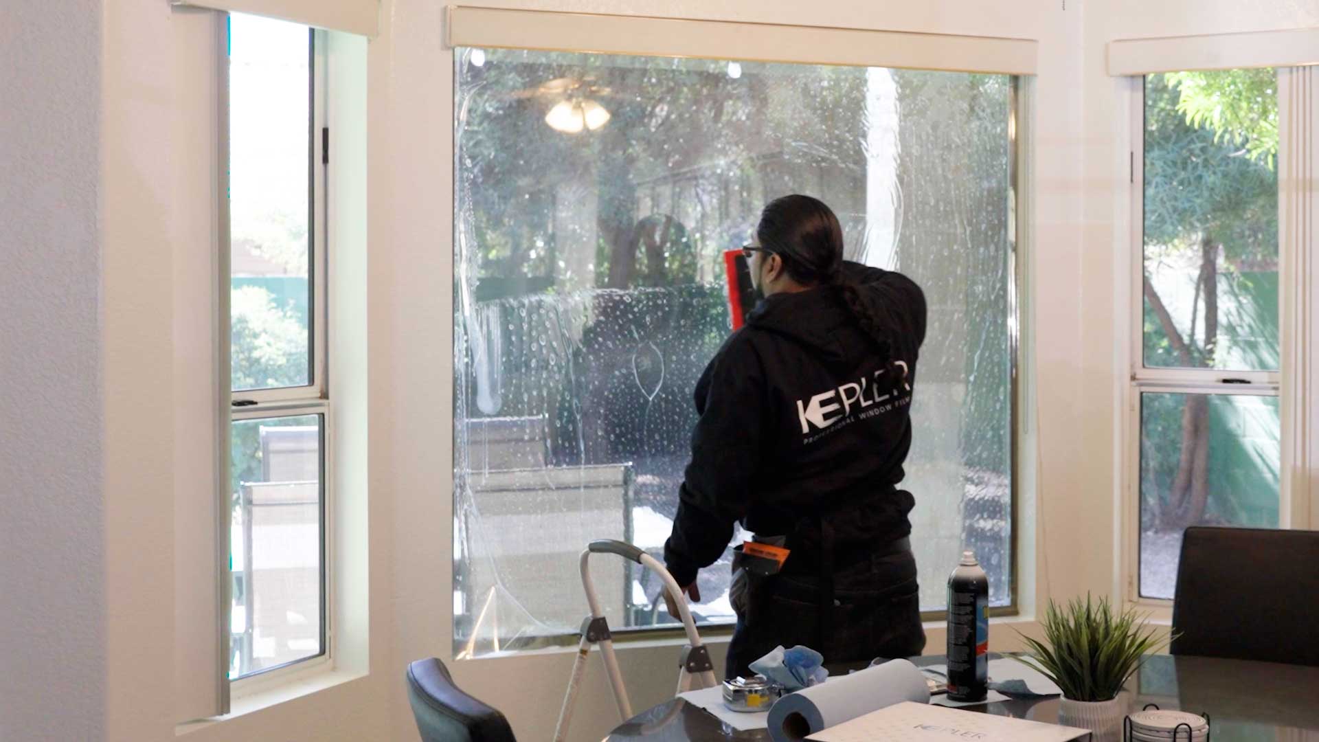 Expert House Glass Film Installation in Glen Allen