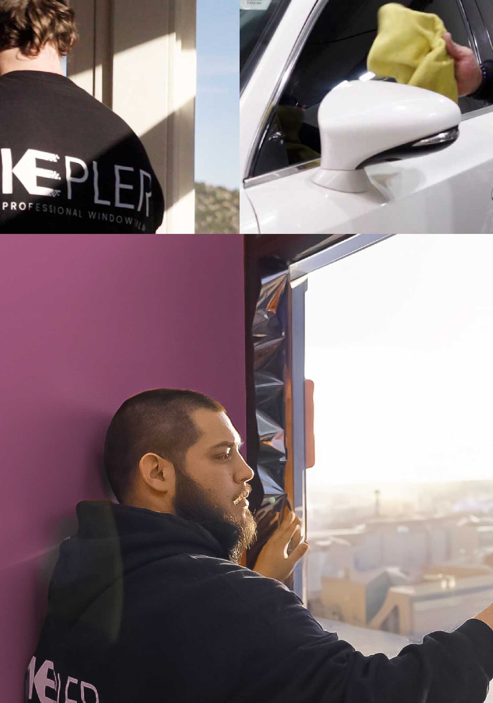 Kepler Specialist Installing Security Window Film in Bellevue Nebraska