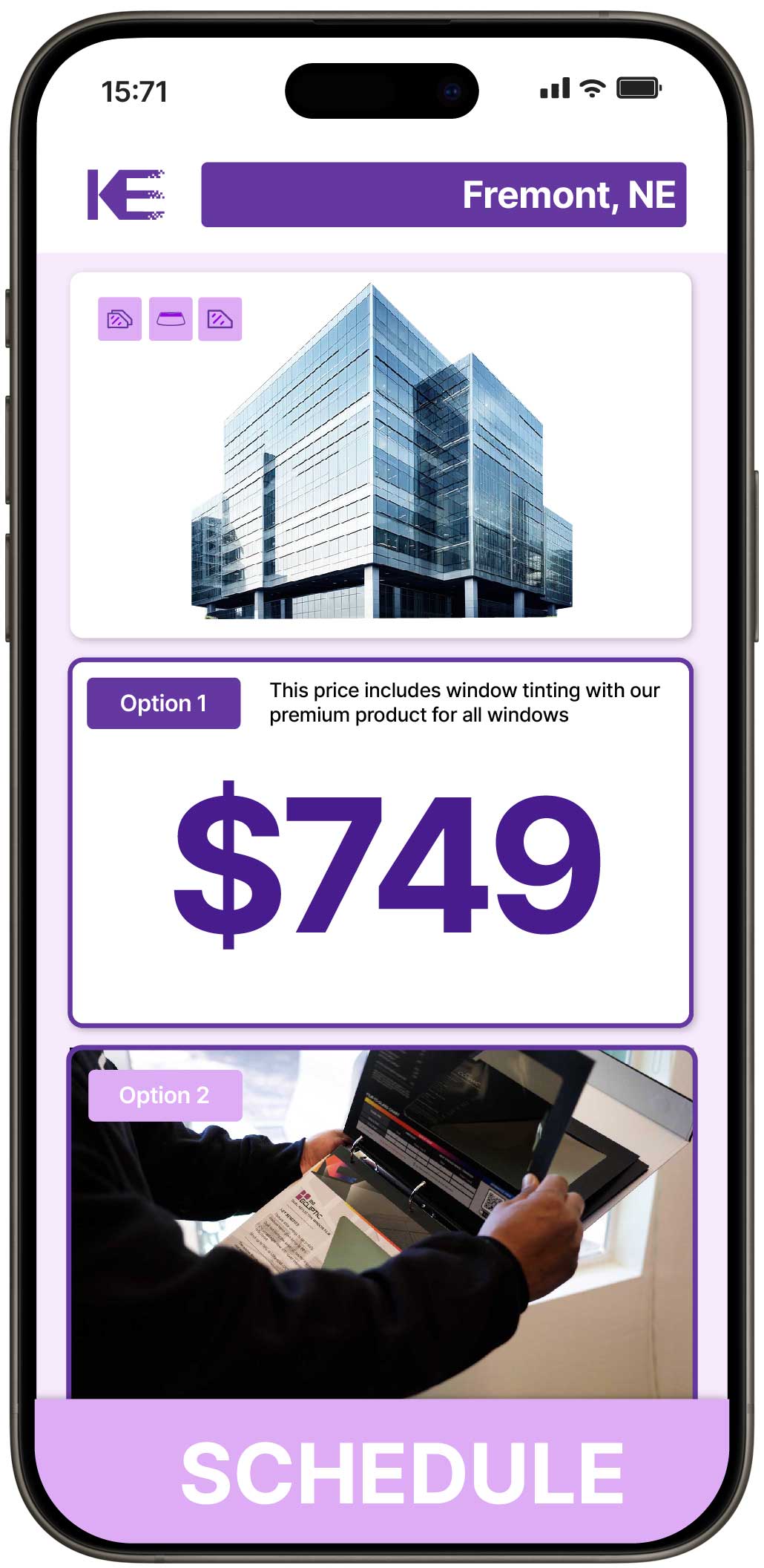 View Competitive Safety and Security Window Film Rates in Fremont, Nebraska