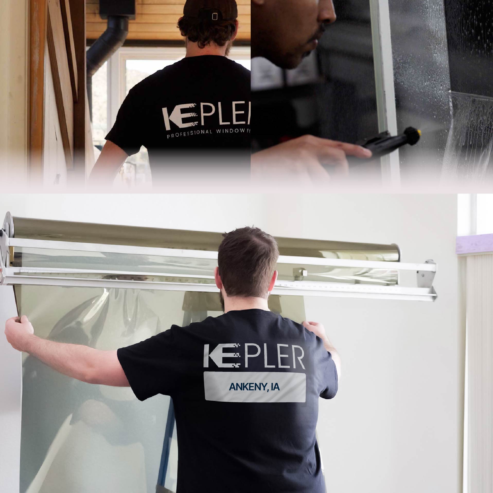 Kepler Specialist Installing Anti-Graffiti Film in Ankeny, Iowa