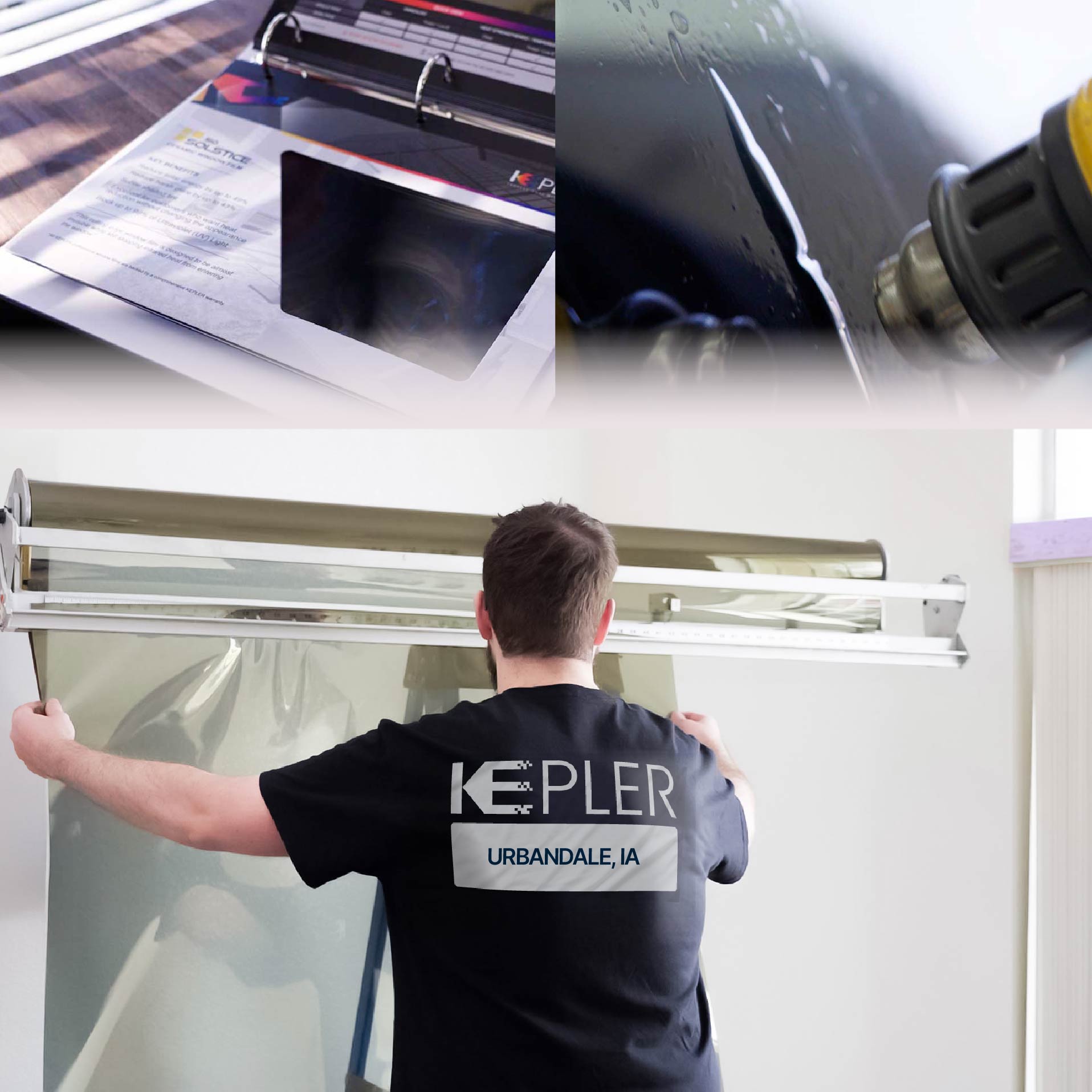Kepler Specialist Installing Anti-Graffiti Film in Urbandale, Iowa