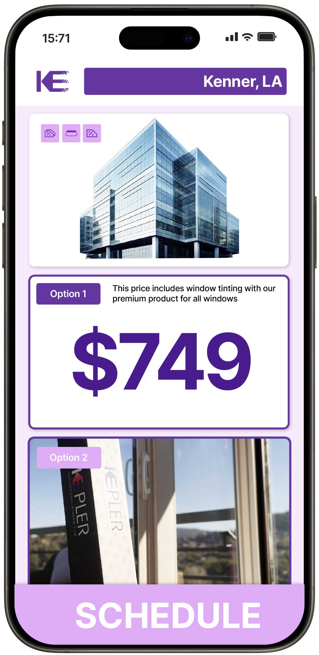 View Reasonable Safety and Security Window Film Rates in Kenner, Louisiana