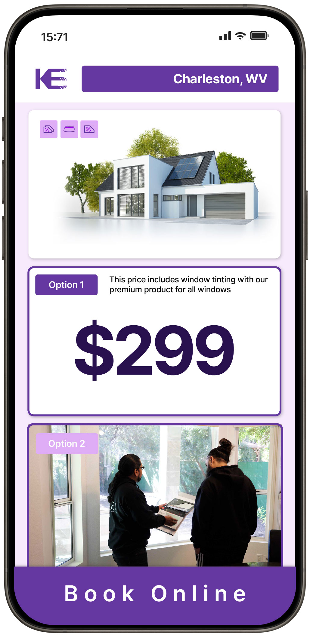 View Competitive Home Window Tinting Costs in Charleston, West Virginia