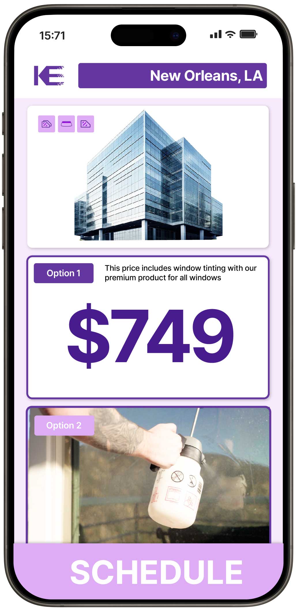 View Competitive Safety and Security Window Film Prices in New Orleans, Louisiana