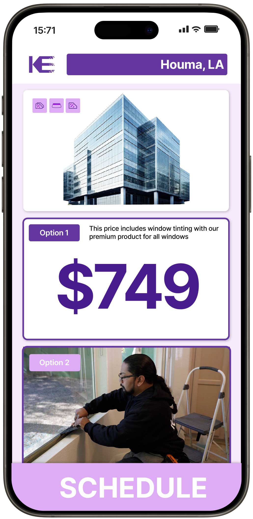 View Reasonable Safety and Security Window Film Prices in Houma, Louisiana