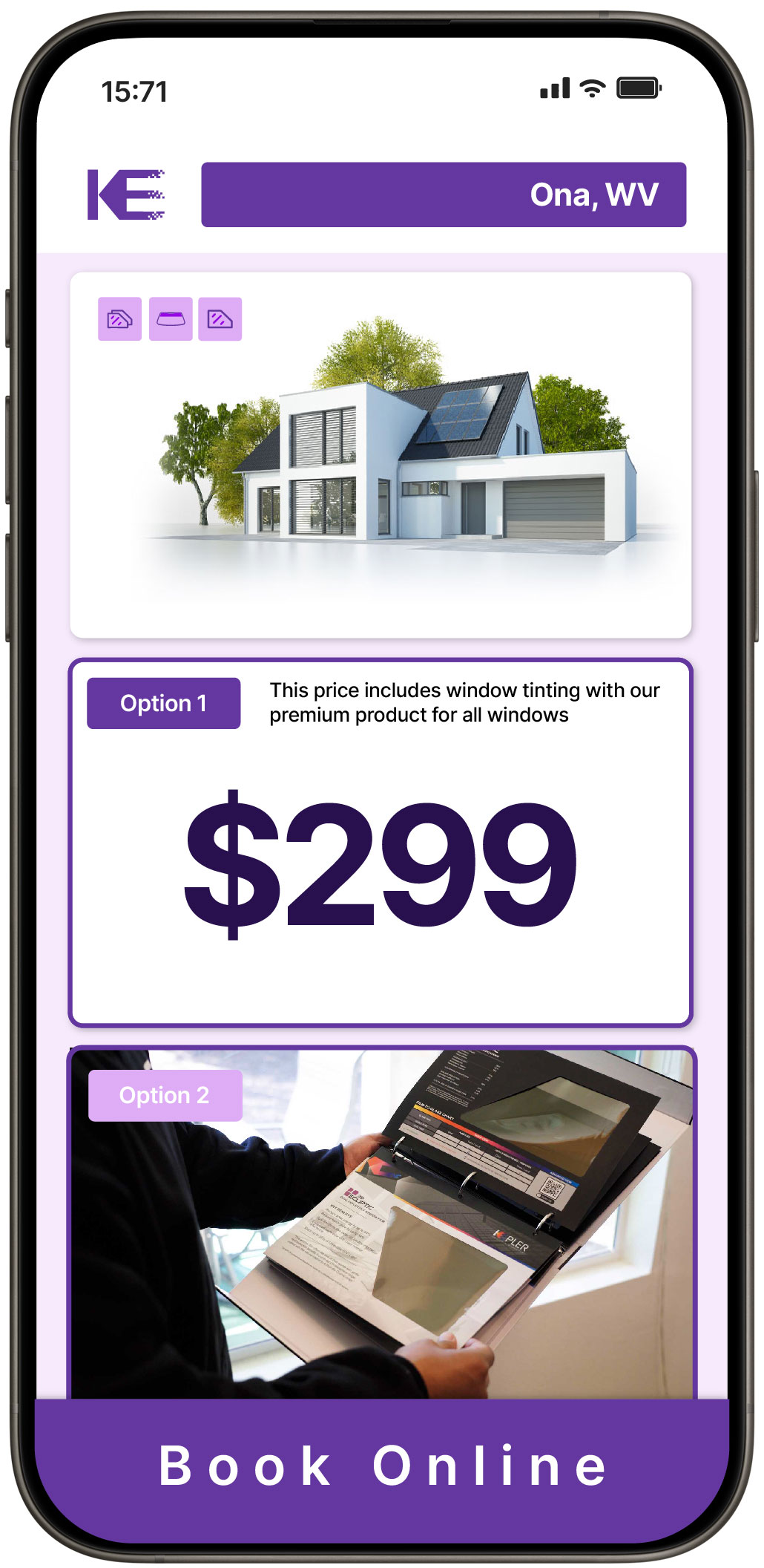 View Reasonable Home Window Tinting Rates in Ona, West Virginia