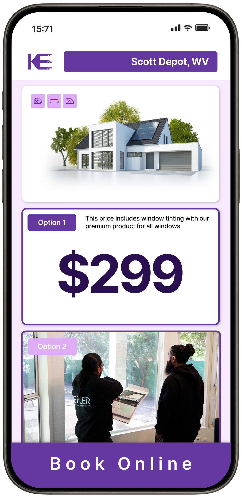 View Affordable Home Window Tinting Rates in Scott Depot, West Virginia