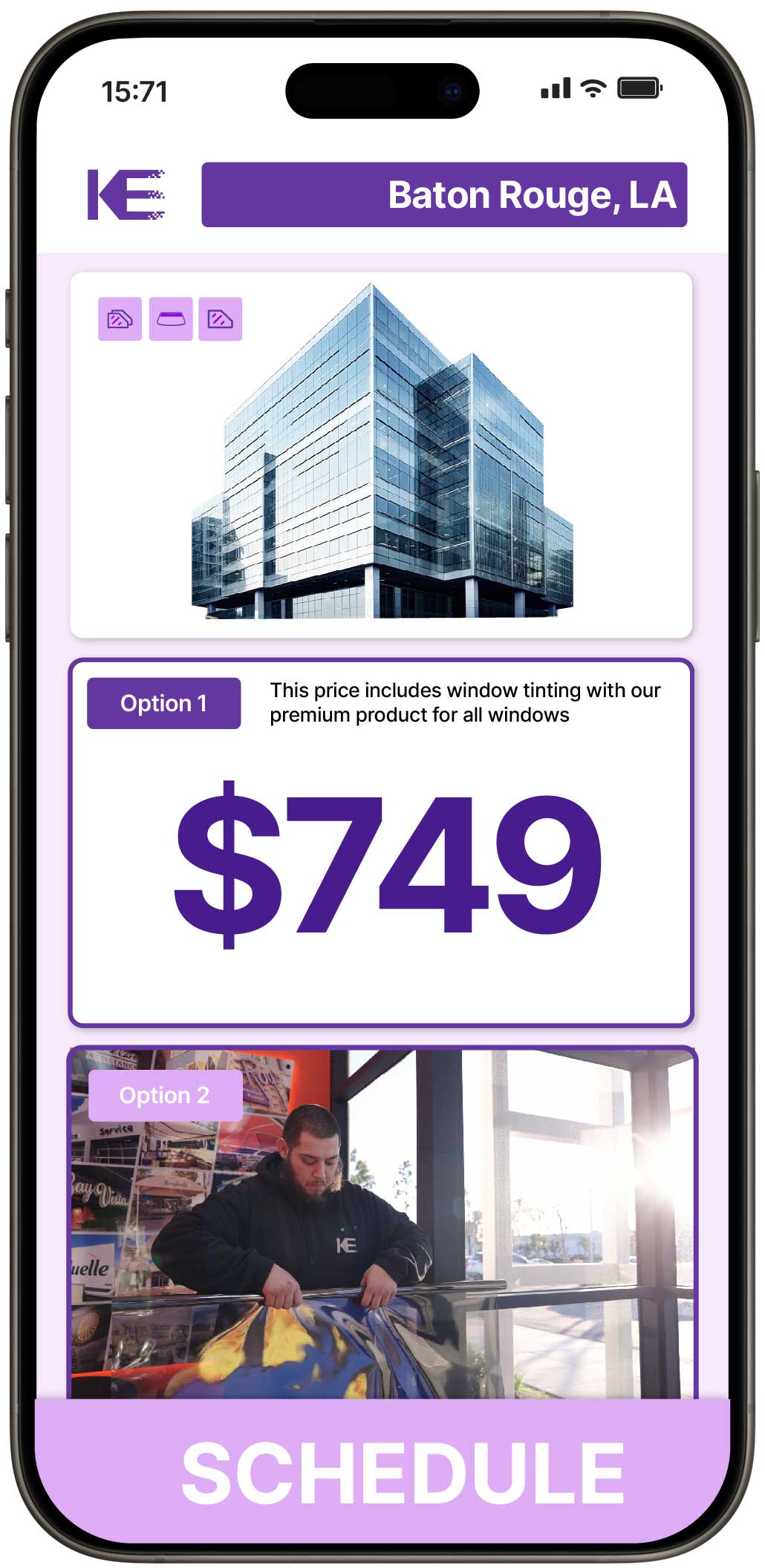 View Reasonable Safety and Security Window Film Rates in Baton Rouge, Louisiana