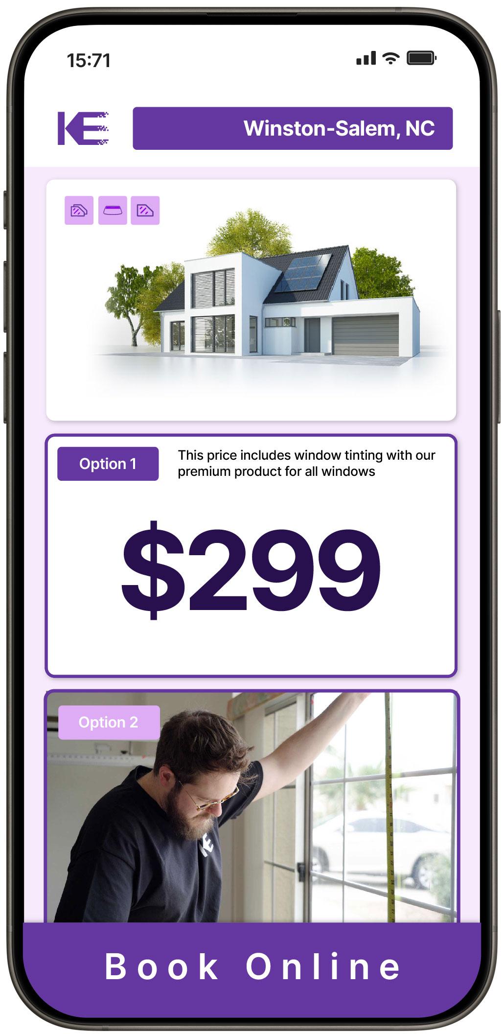 View Affordable Home Window Tinting Rates in Winston-Salem, North Carolina