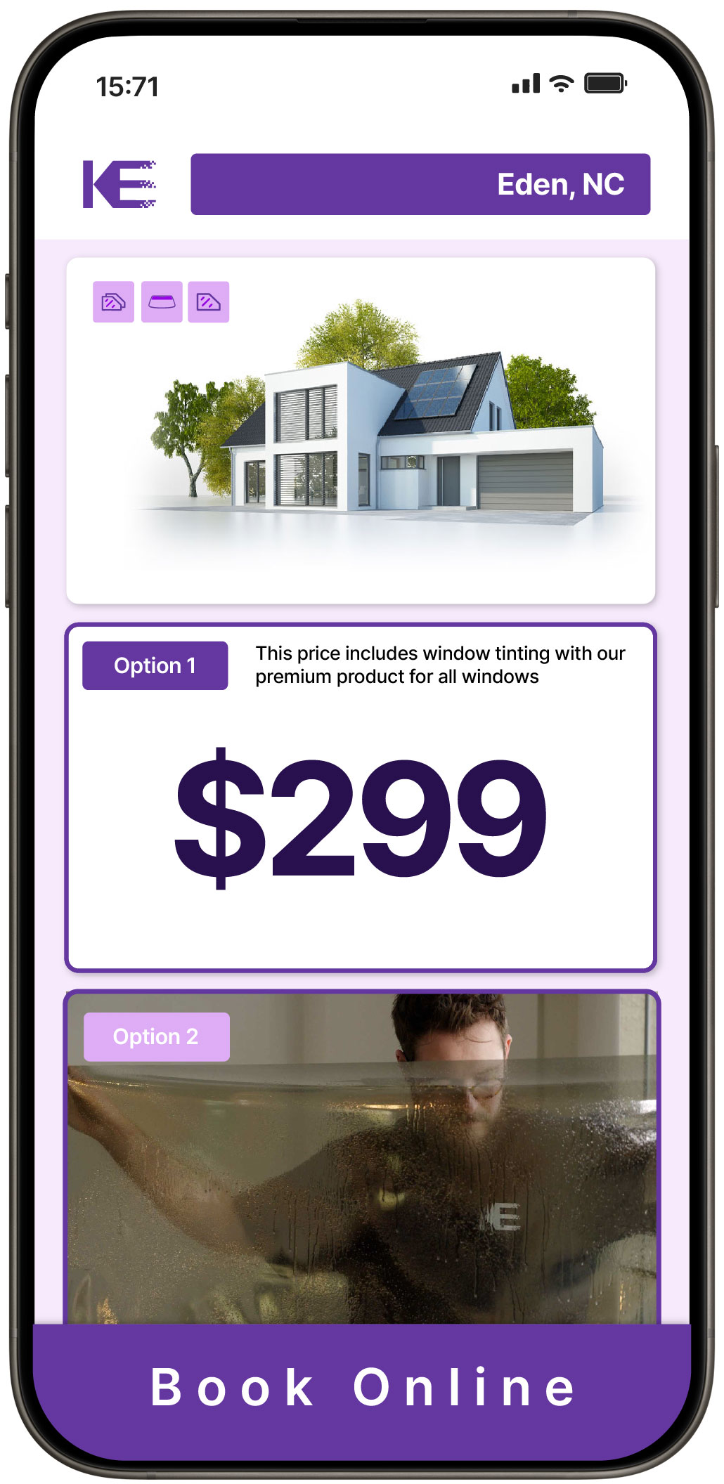 View Reasonable Home Window Tinting Rates in Eden, North Carolina