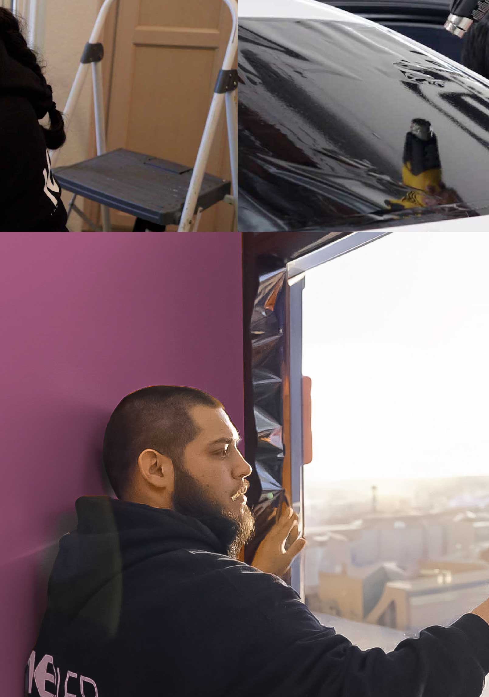 Kepler Specialist Installing Security Window Film in North Little Rock Arkansas