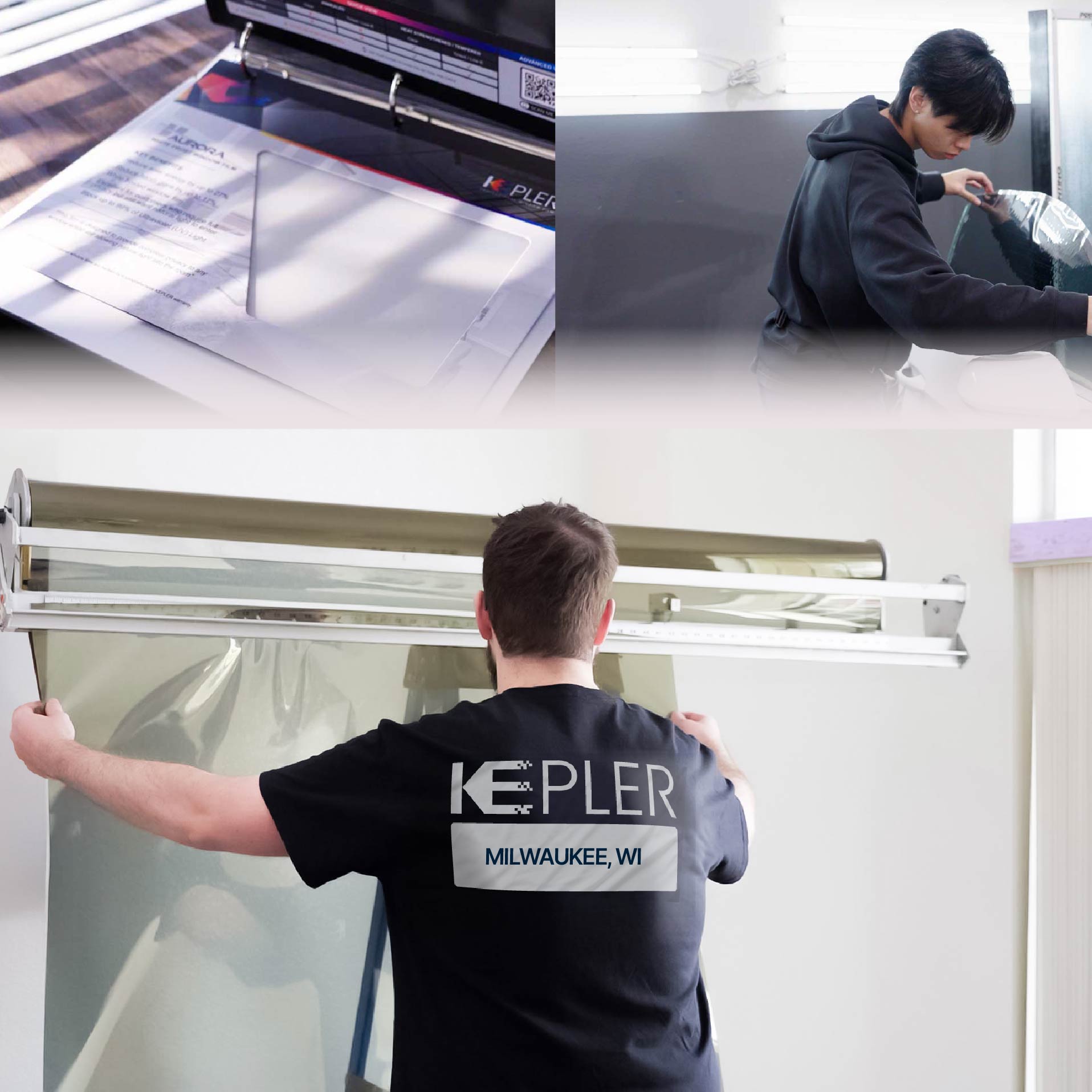 Kepler Specialist Installing Anti-Graffiti Film in Milwaukee, Wisconsin