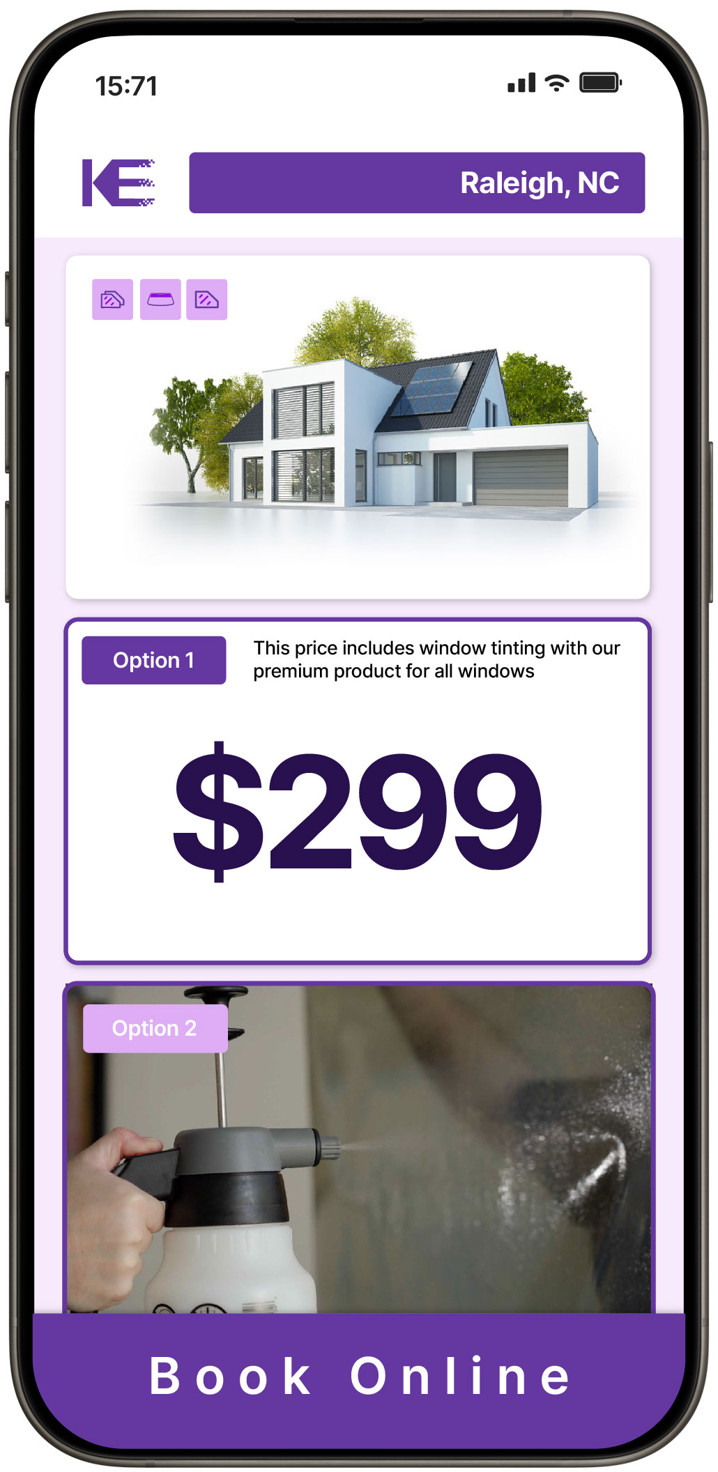View Reasonable Home Window Tinting Prices in Raleigh, North Carolina