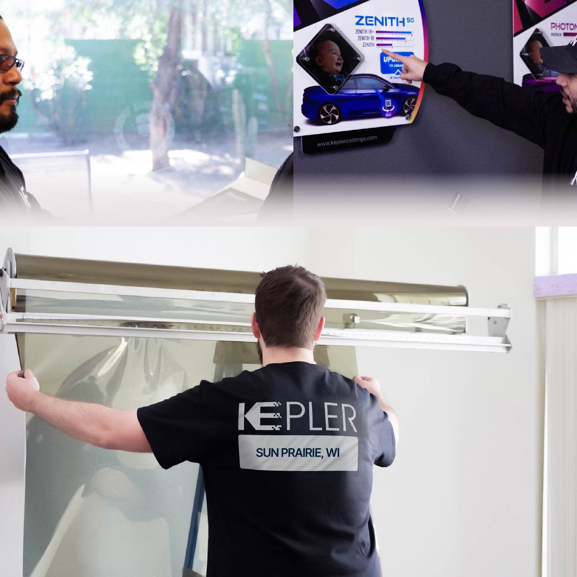 Kepler Specialist Installing Anti-Graffiti Film in Sun Prairie, Wisconsin