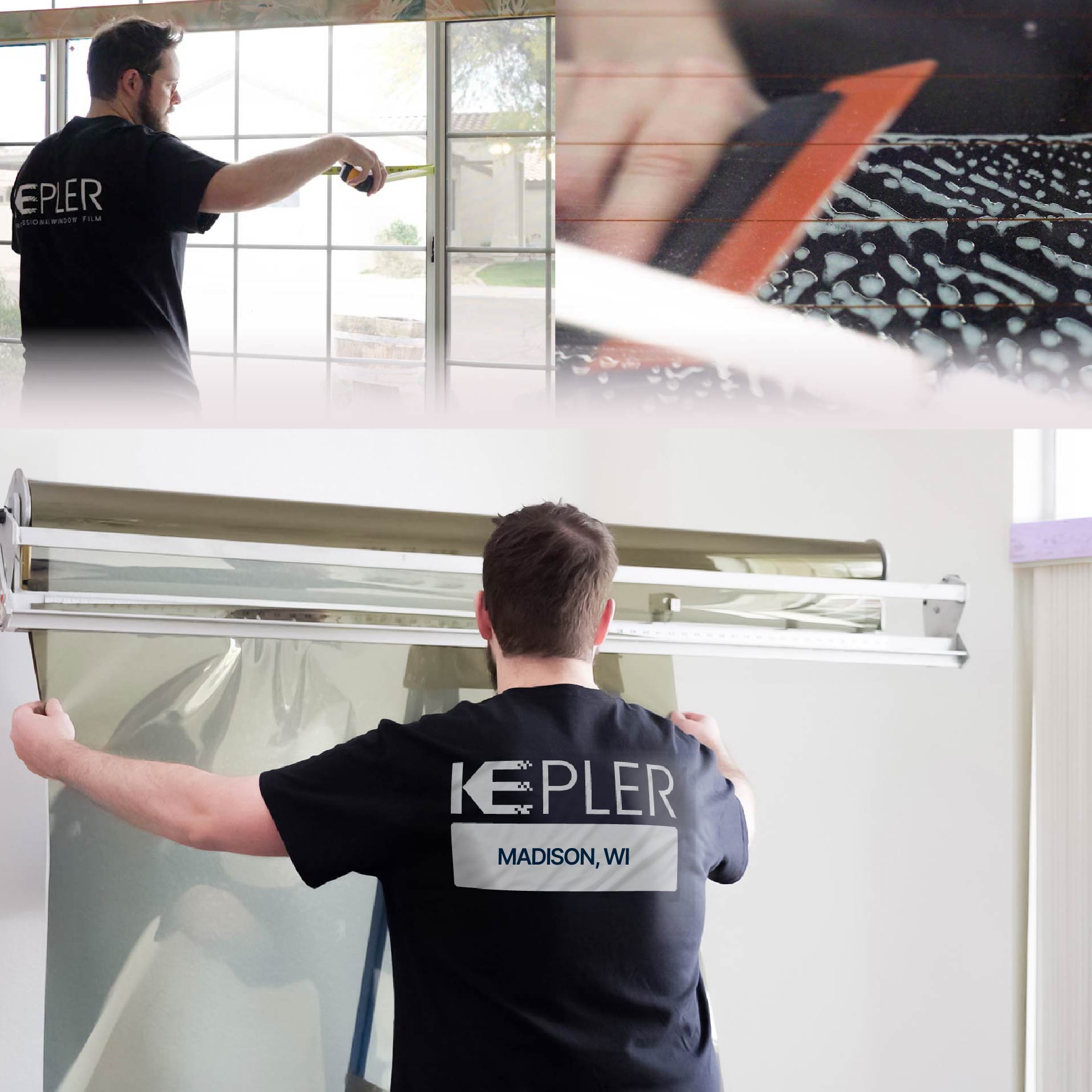 Kepler Specialist Installing Anti-Graffiti Film in Madison, Wisconsin