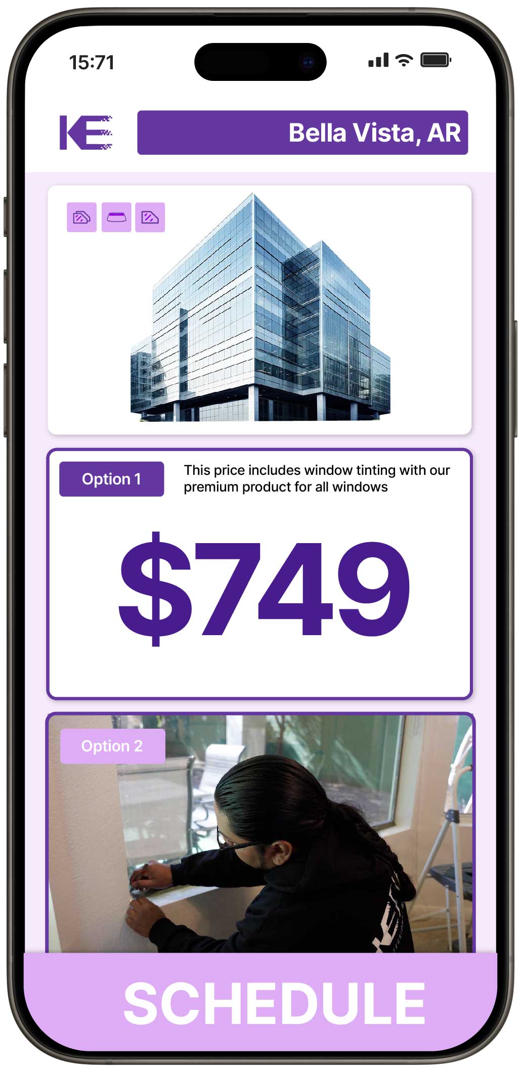 View Reasonable Safety and Security Window Film Costs in Bella Vista, Arkansas
