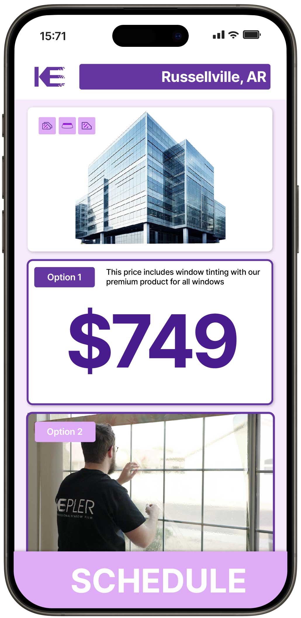 View Reasonable Safety and Security Window Film Rates in Russellville, Arkansas