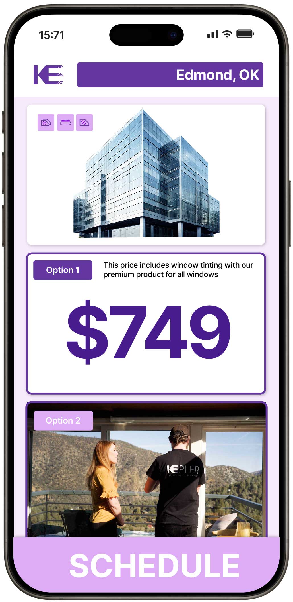 View Affordable Safety and Security Window Film Rates in Edmond, Oklahoma