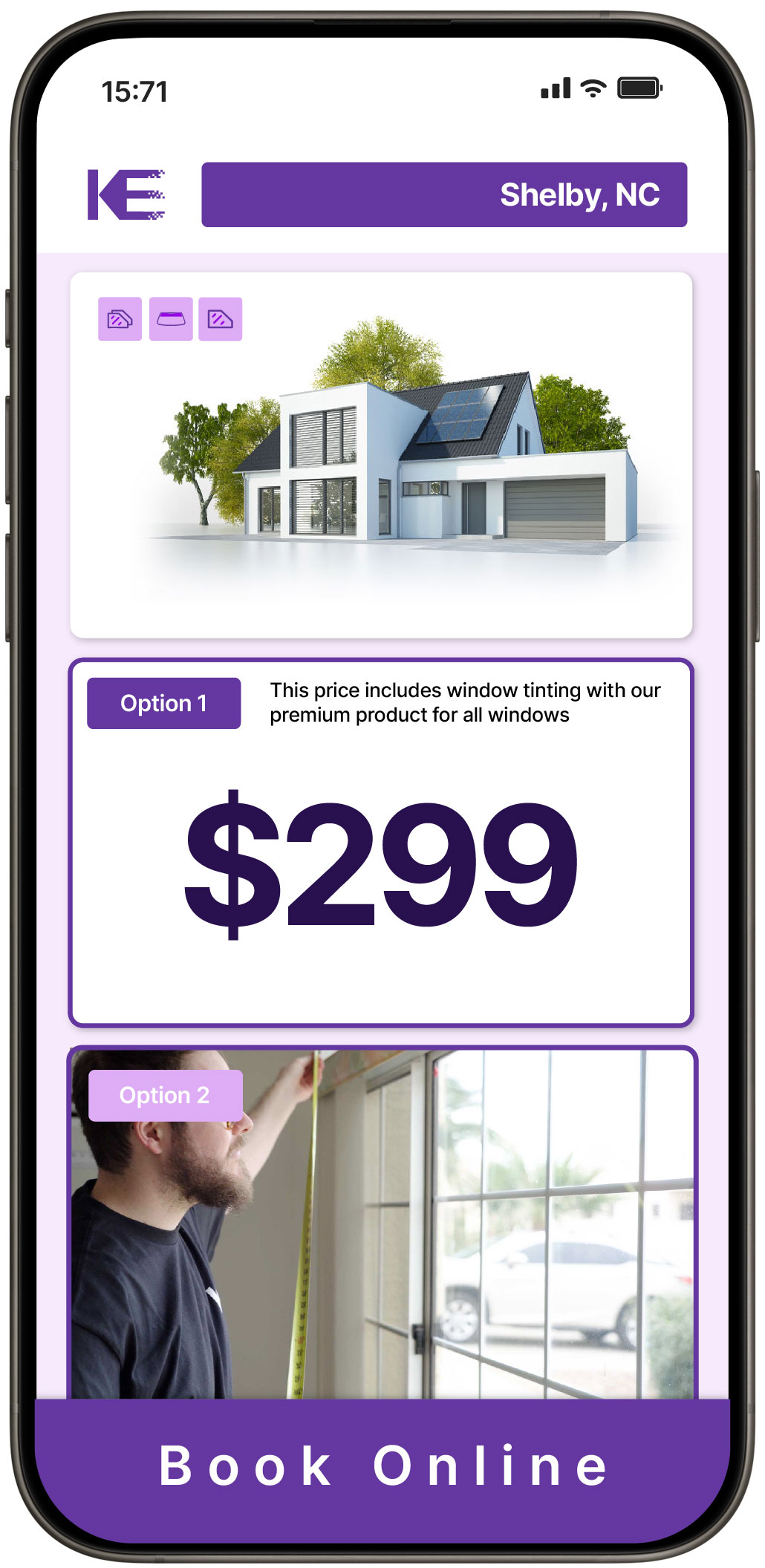 View Reasonable Home Window Tinting Prices in Shelby, North Carolina