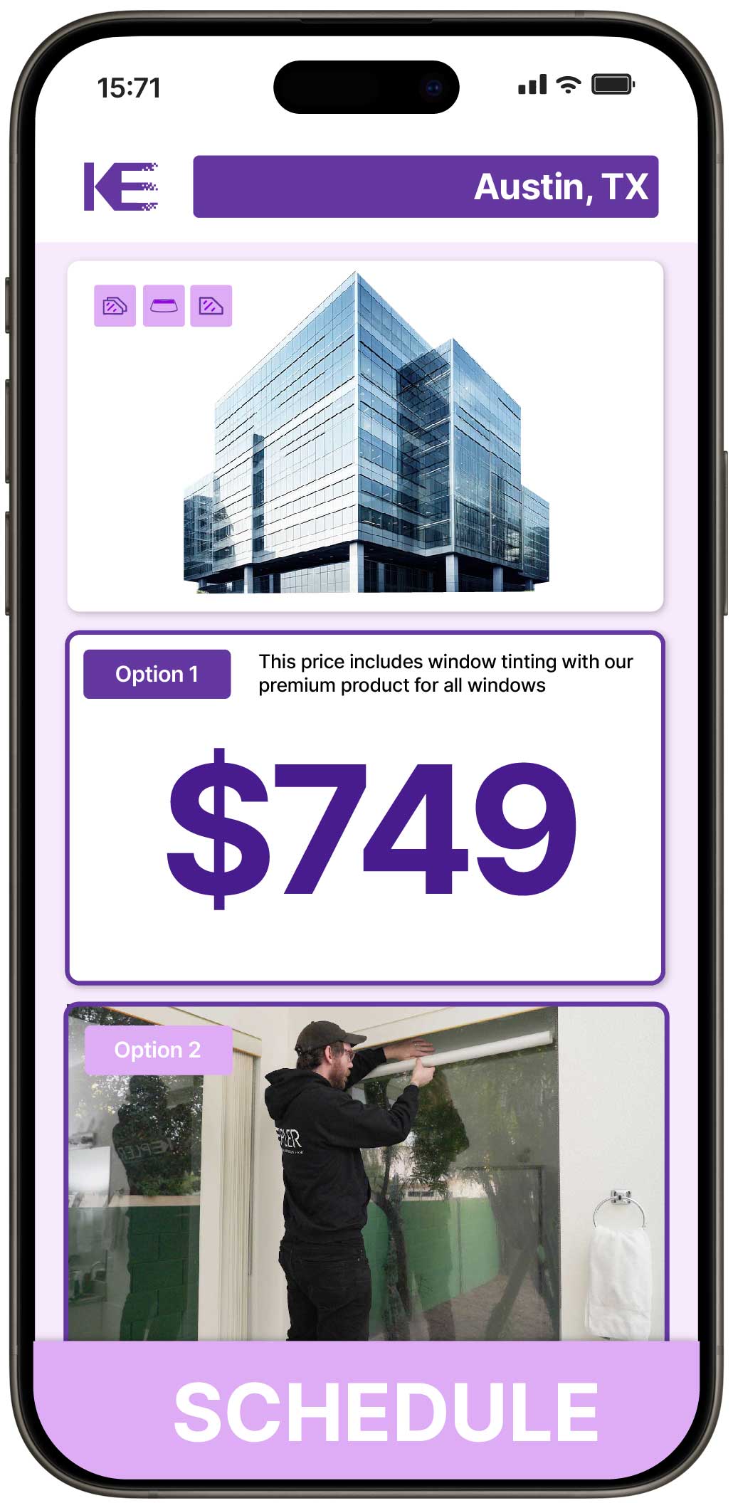 View Competitive Safety and Security Window Film Costs in Austin, Texas