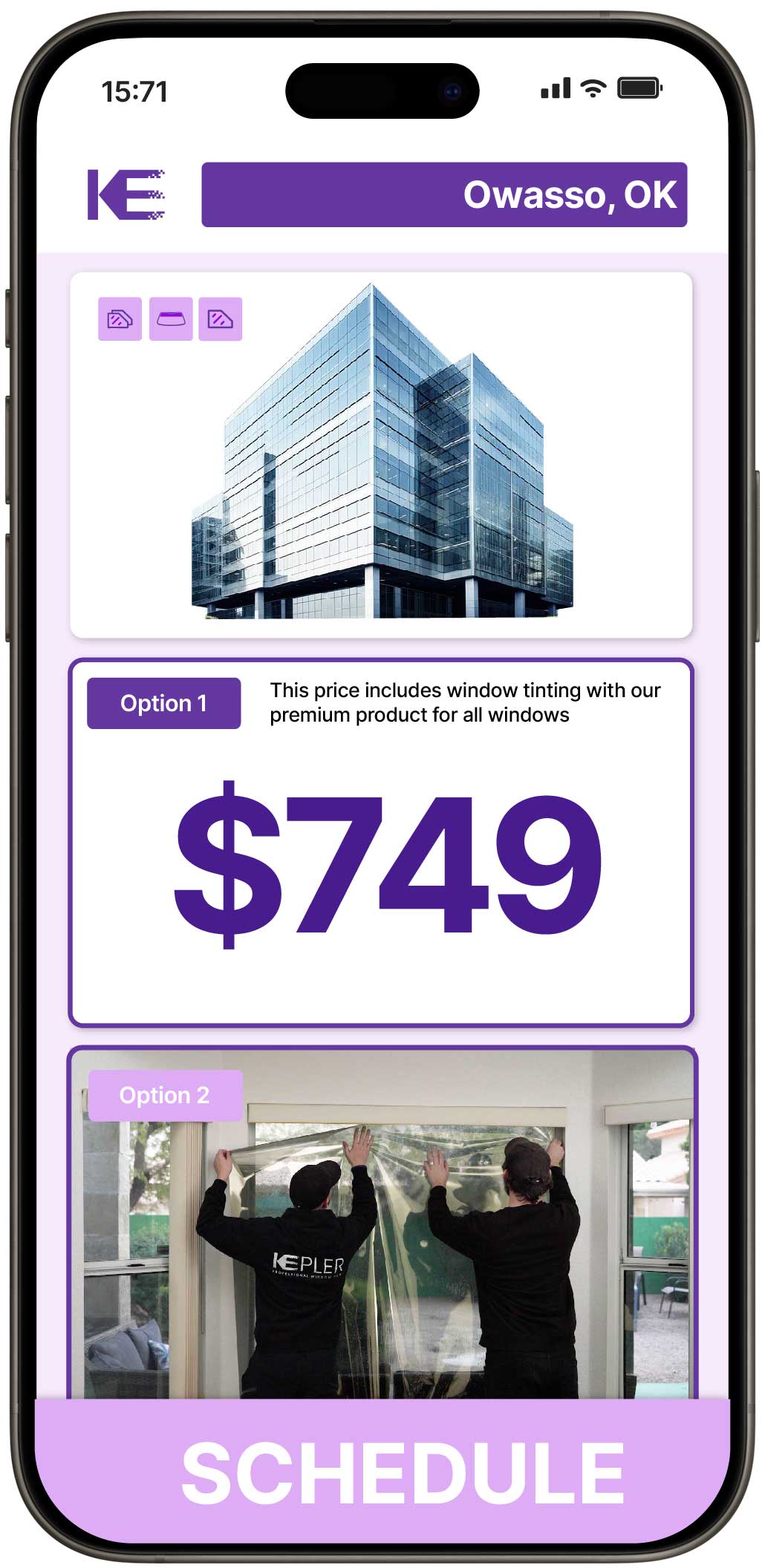 View Reasonable Safety and Security Window Film Prices in Owasso, Oklahoma