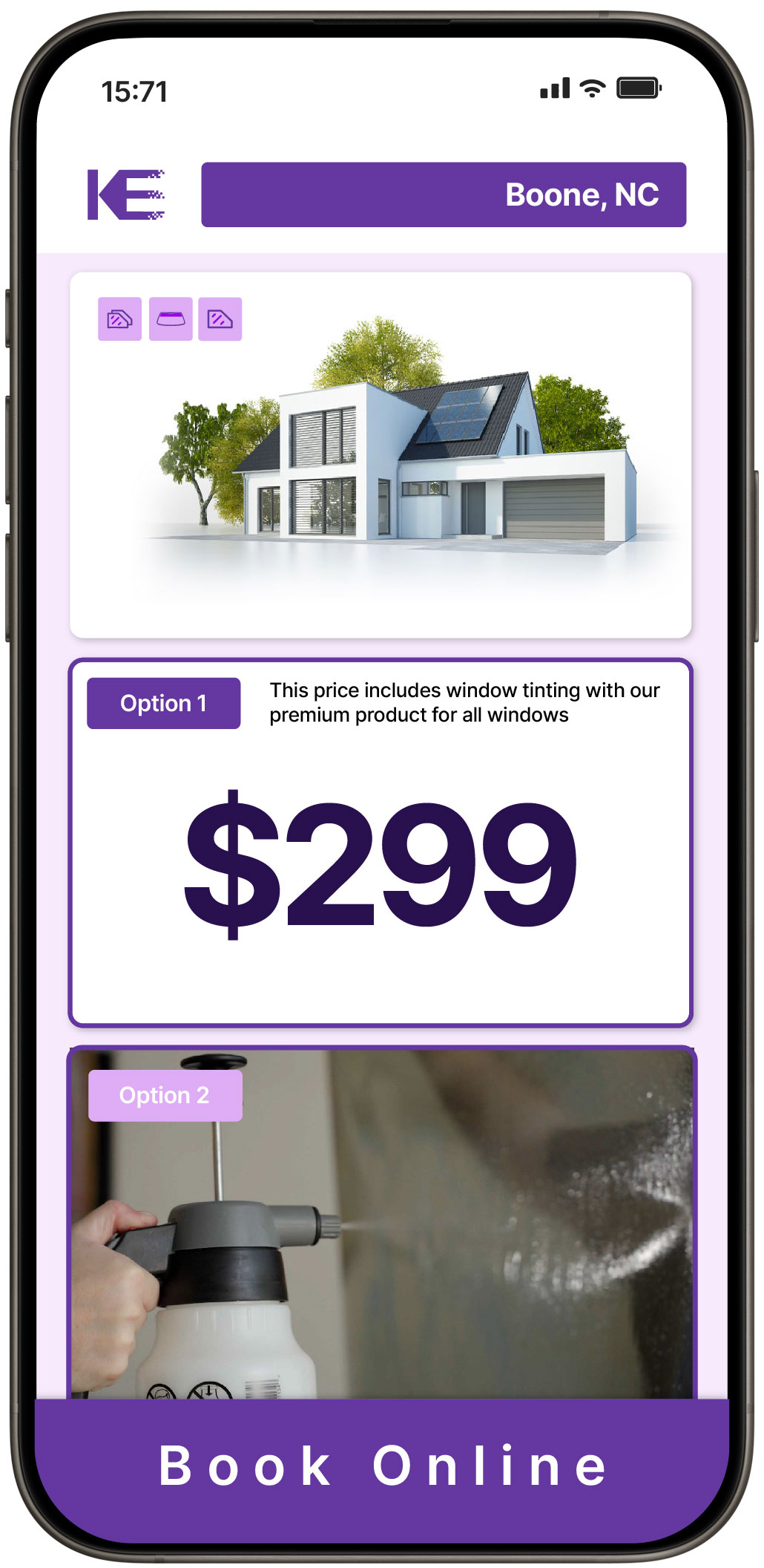 View Competitive Home Window Tinting Rates in Boone, North Carolina
