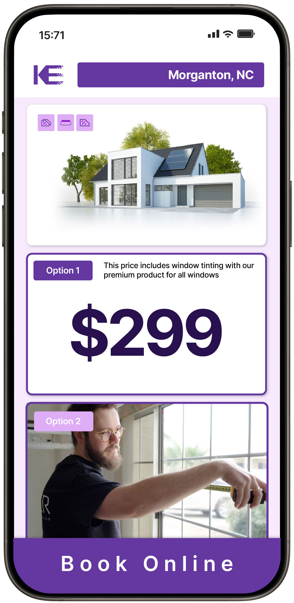 View Reasonable Home Window Tinting Rates in Morganton, North Carolina