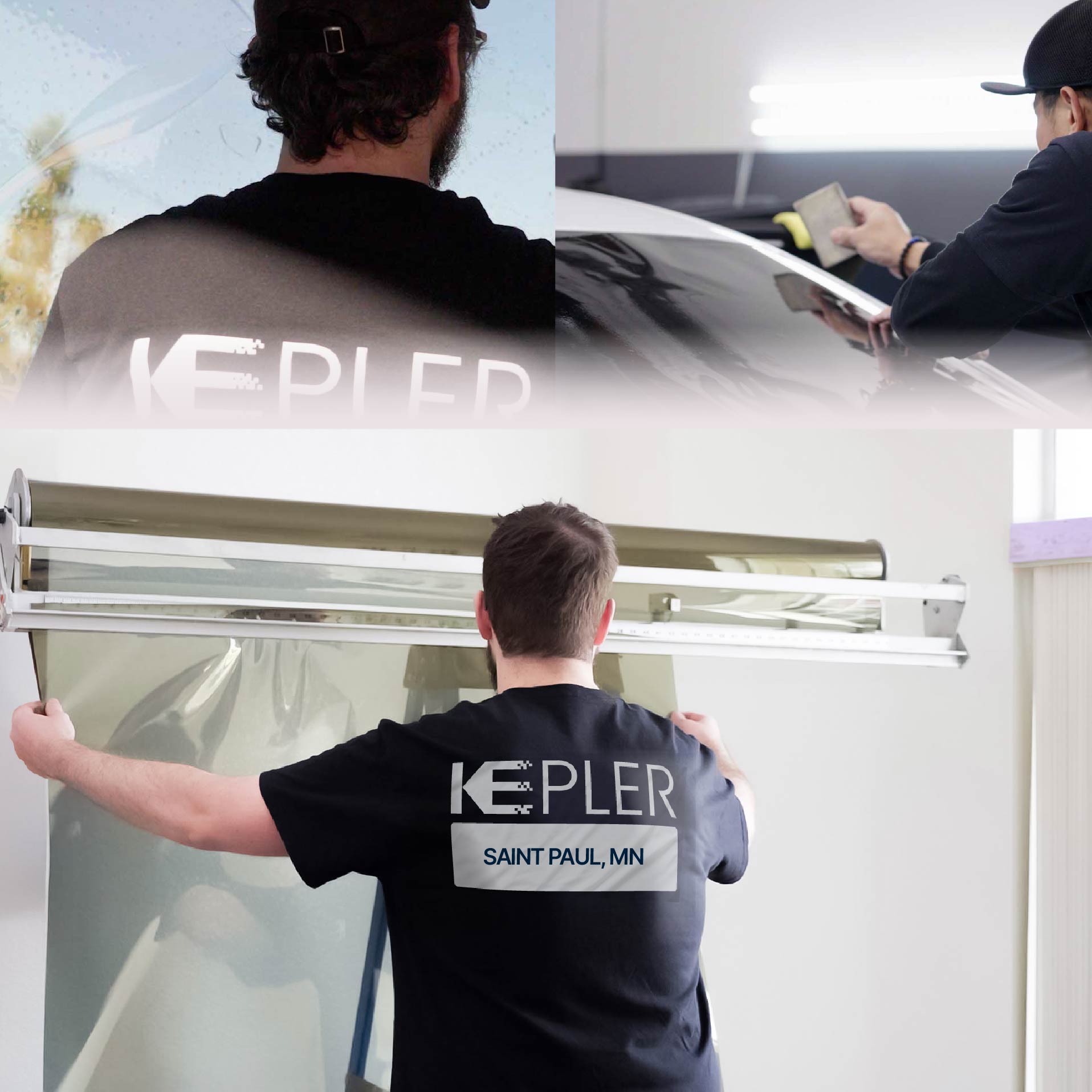 Kepler Specialist Installing Anti-Graffiti Film in Saint Paul, Minnesota