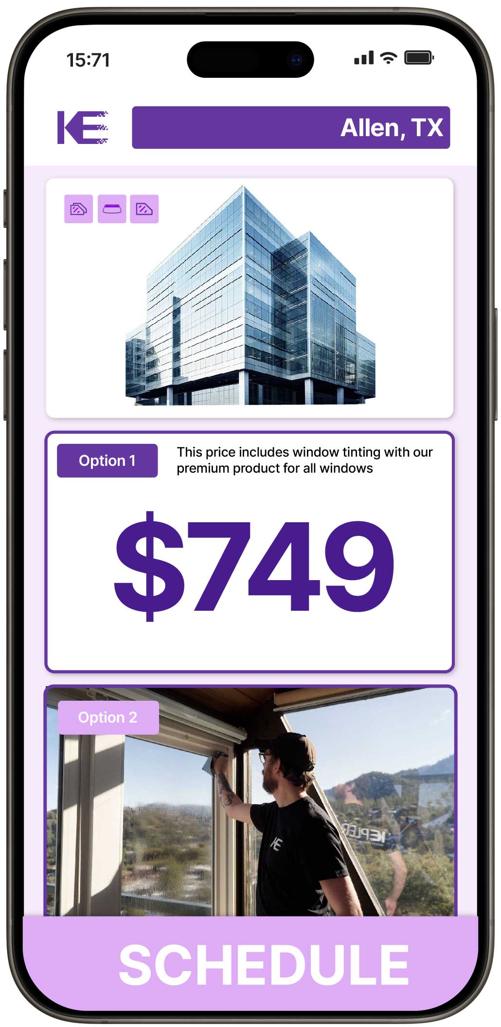 View Competitive Safety and Security Window Film Rates in Allen, Texas