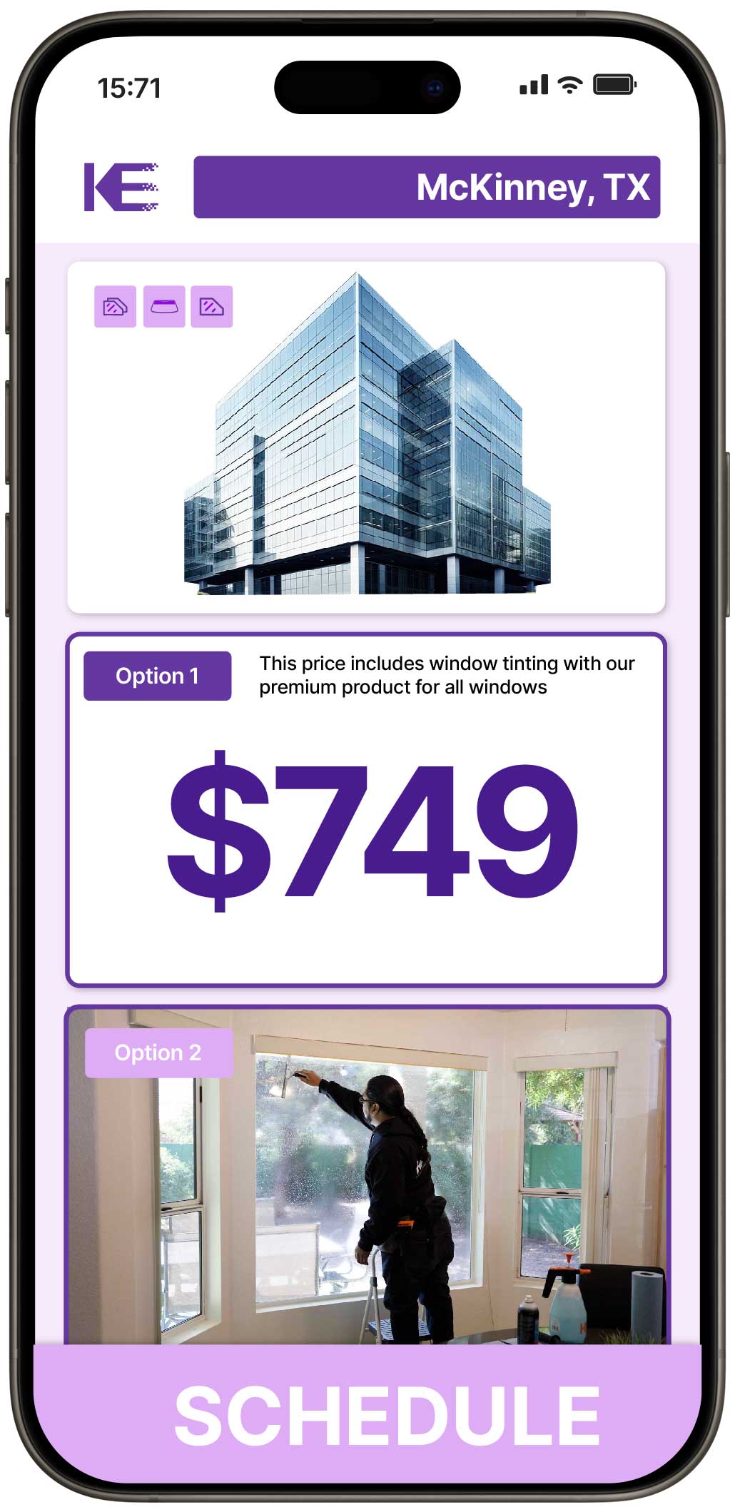 View Reasonable Safety and Security Window Film Prices in McKinney, Texas