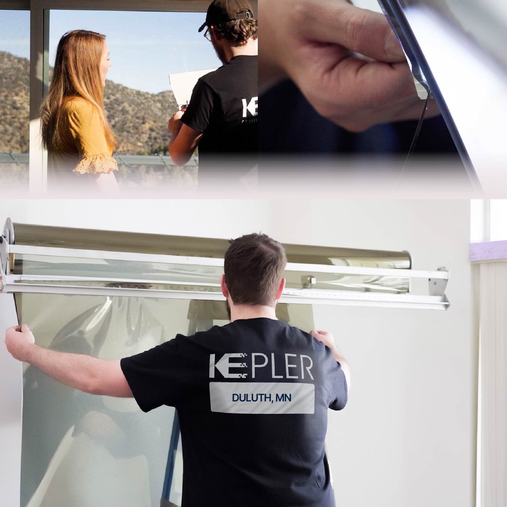 Kepler Specialist Installing Anti-Graffiti Film in Duluth, Minnesota