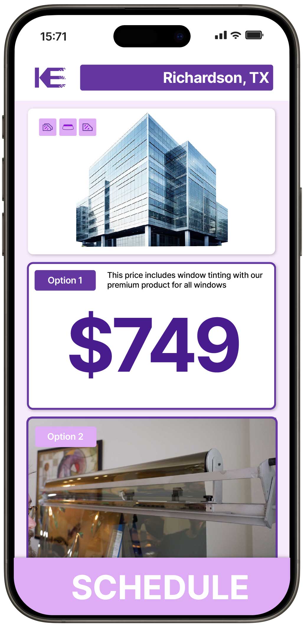 View Reasonable Safety and Security Window Film Costs in Richardson, Texas