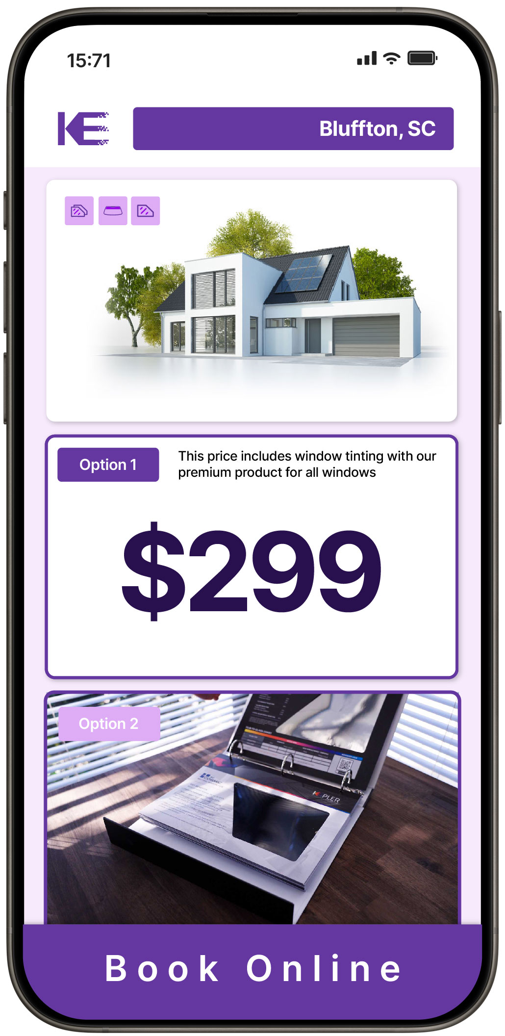 View Affordable Home Window Tinting Prices in Bluffton, South Carolina