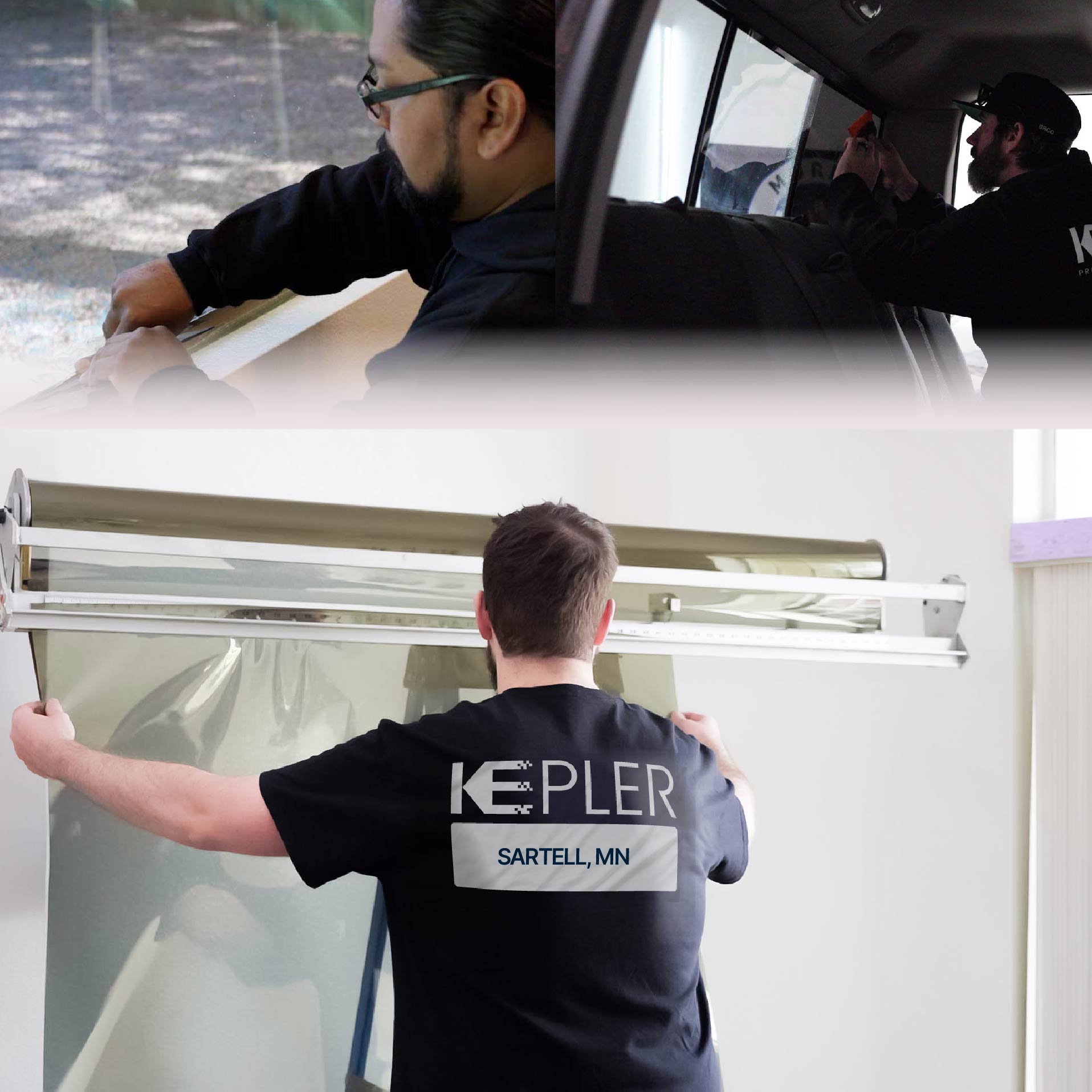 Kepler Specialist Installing Anti-Graffiti Film in Sartell, Minnesota