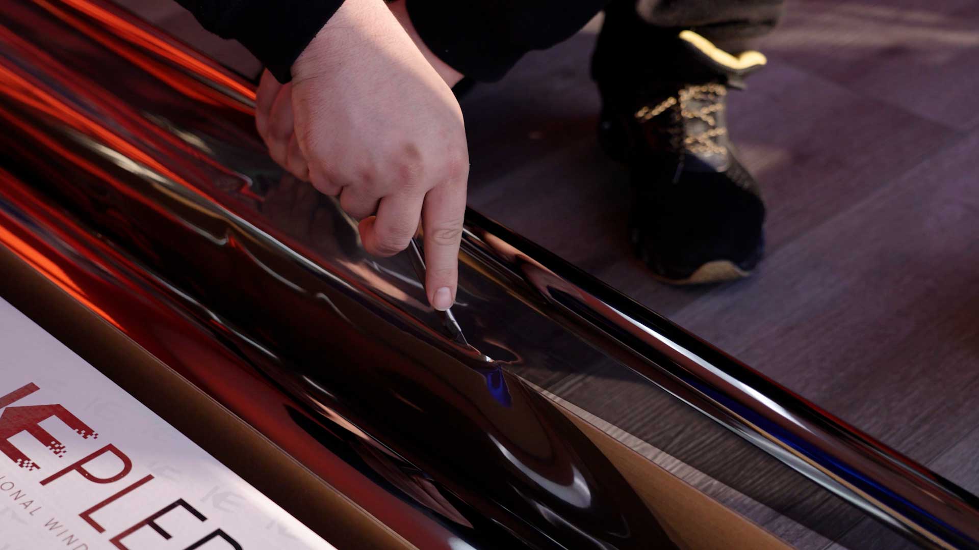 Skilled Office Glass Safety Film Preparation in Ennis