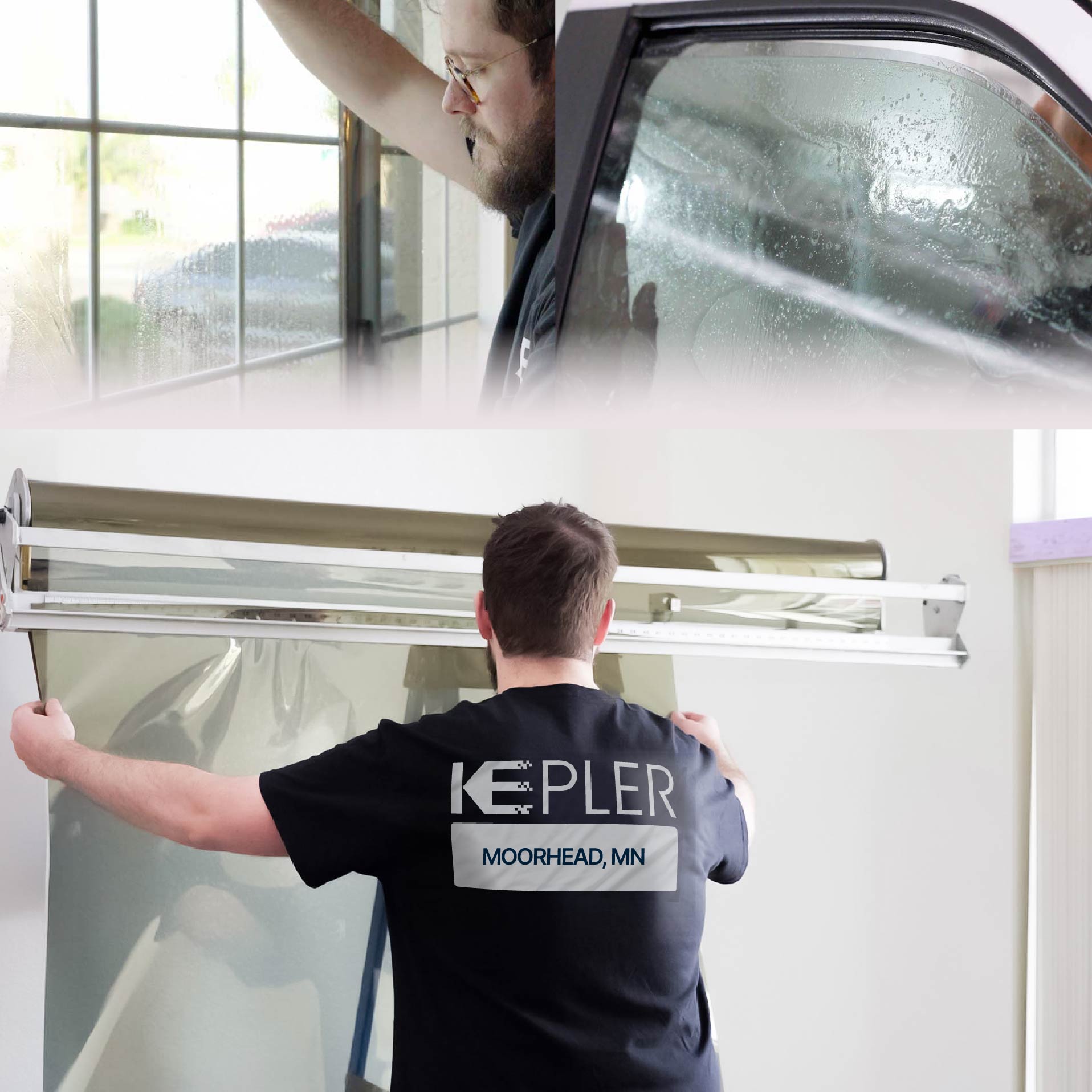 Kepler Specialist Installing Anti-Graffiti Film in Moorhead, Minnesota