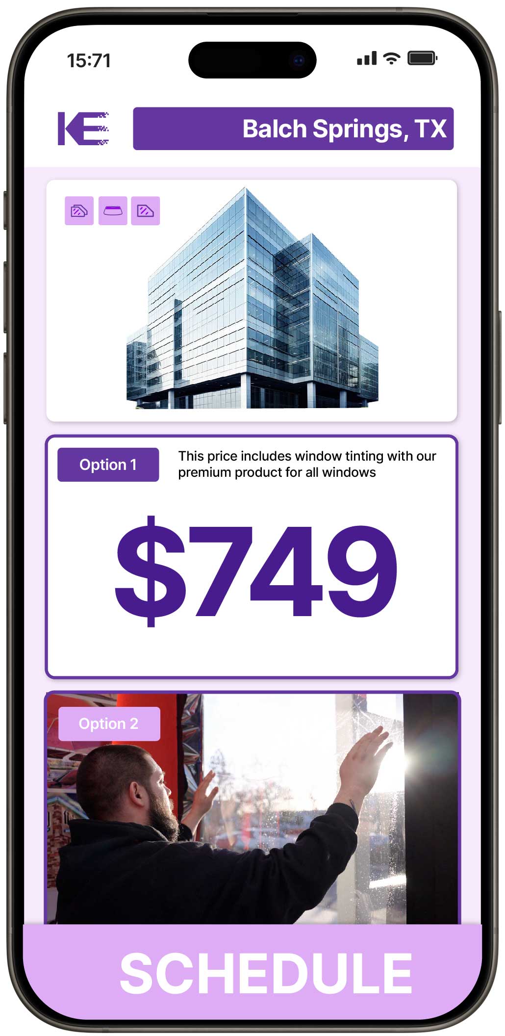 View Affordable Safety and Security Window Film Costs in Balch Springs, Texas