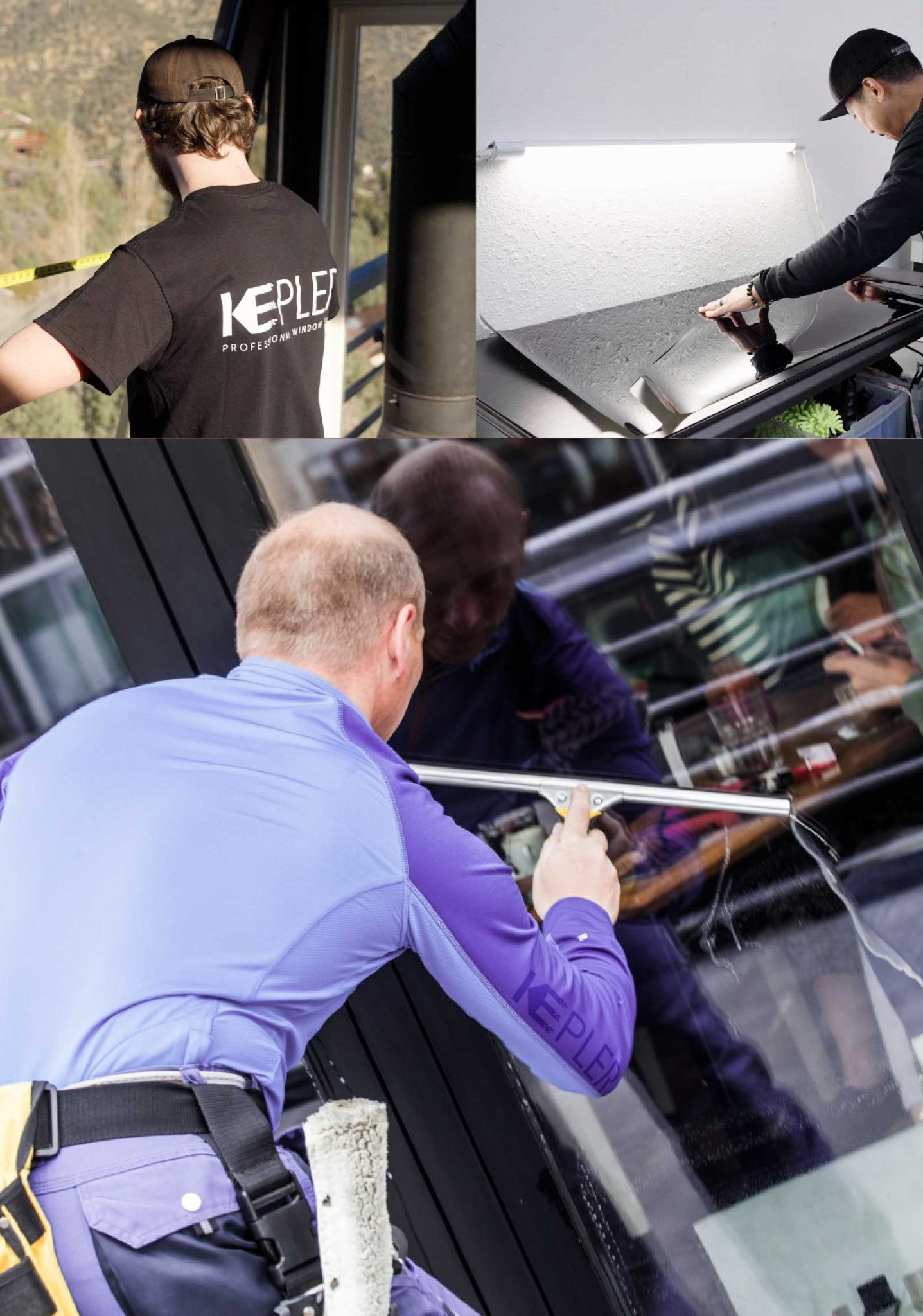 Kepler Expert Applying Anti-Graffiti Window Film to a Rapid City Shop Front