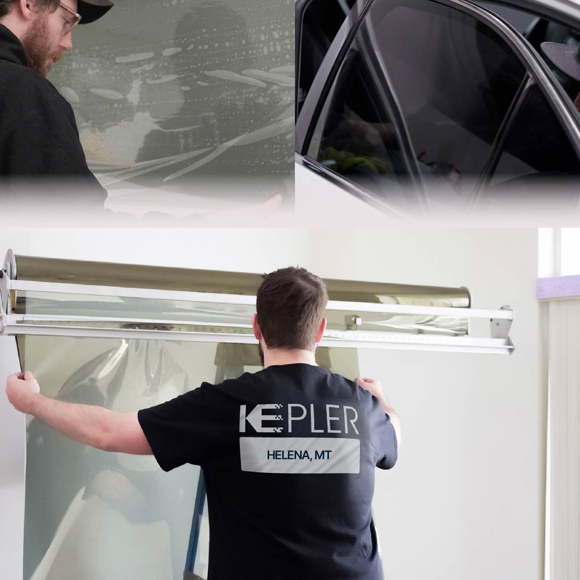 Kepler Specialist Installing Anti-Graffiti Film in Helena, Montana