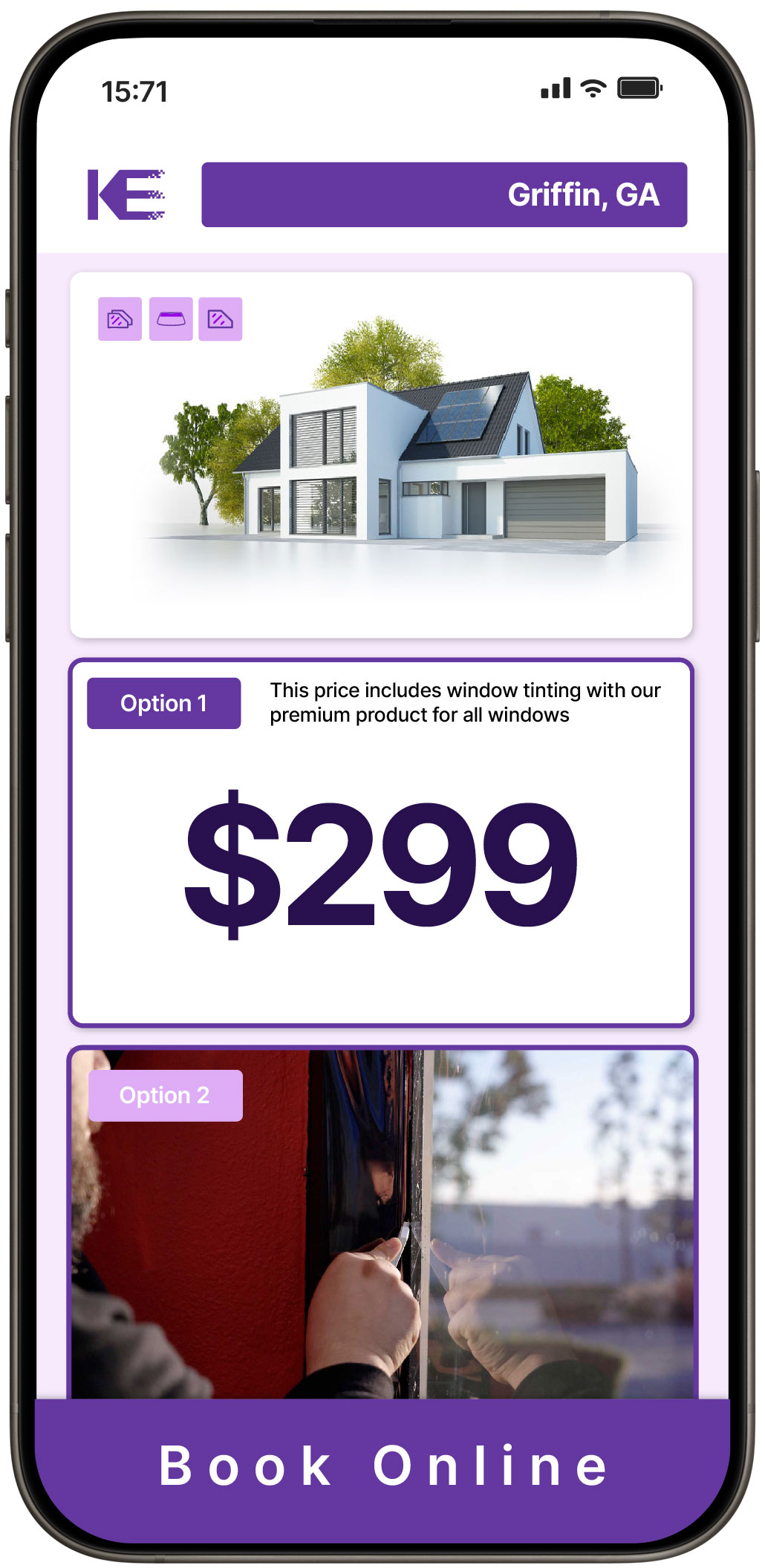 View Affordable Home Window Tinting Rates in Griffin, Georgia