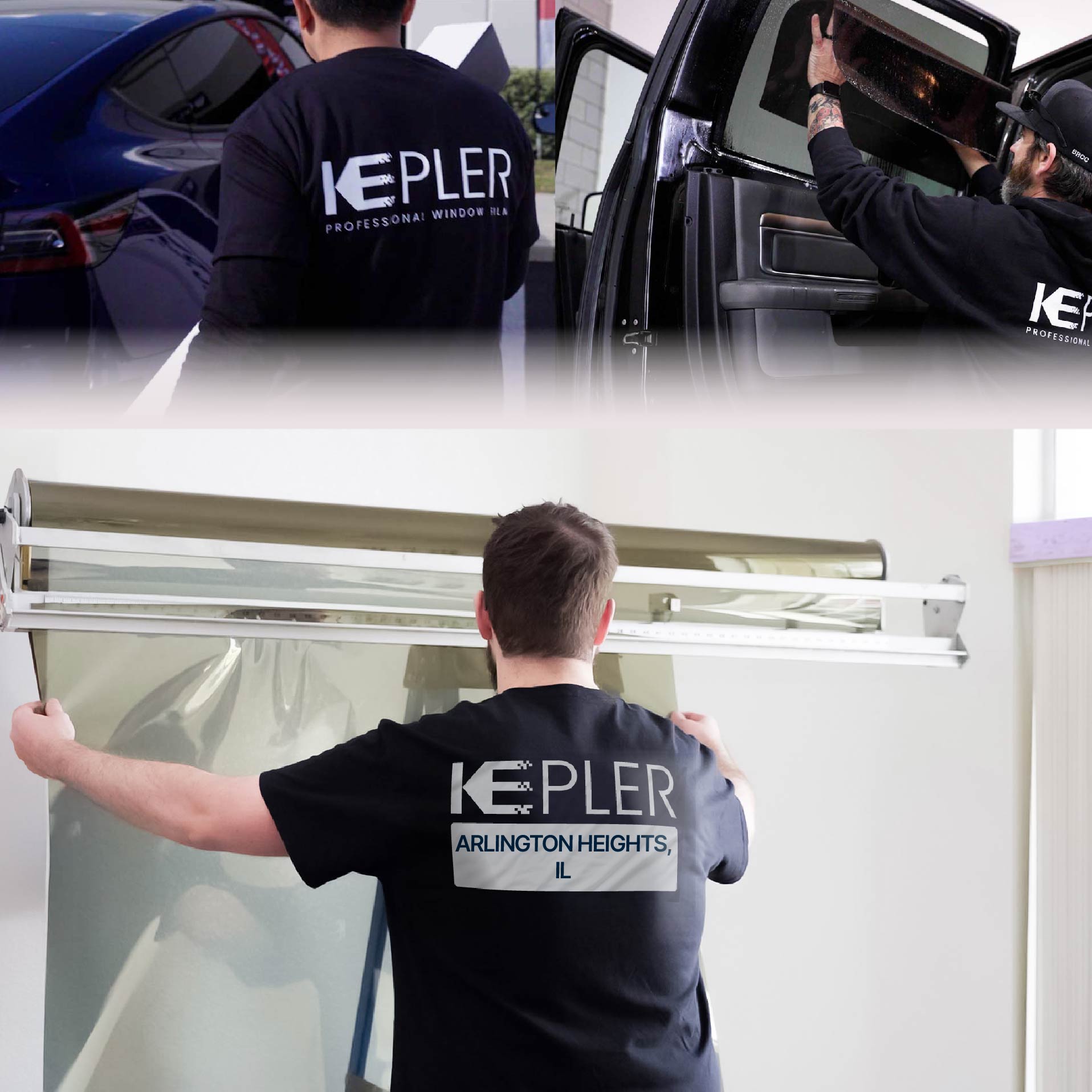 Kepler Specialist Installing Anti-Graffiti Film in Arlington Heights, Illinois