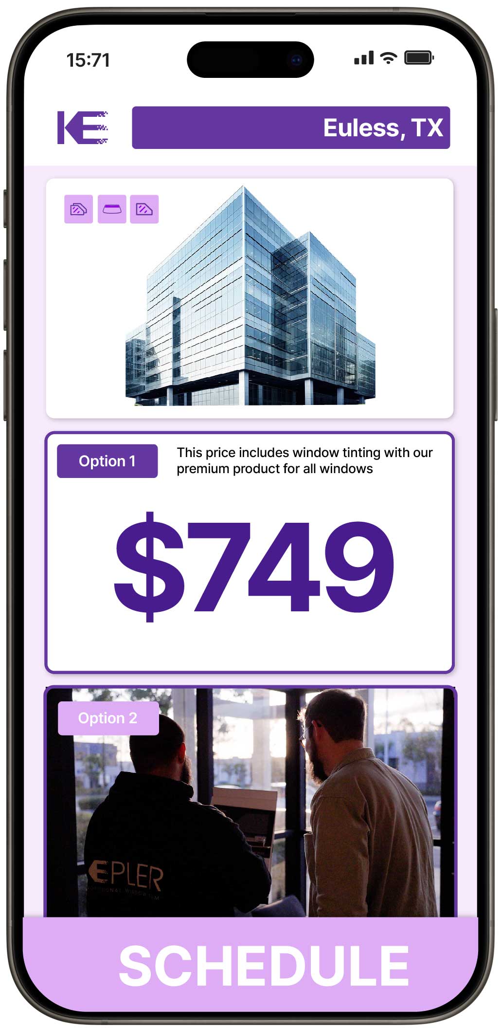 View Affordable Safety and Security Window Film Rates in Euless, Texas