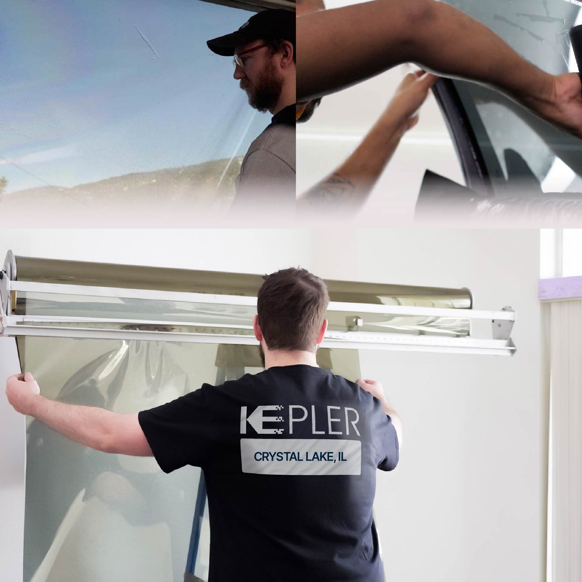 Kepler Specialist Installing Anti-Graffiti Film in Crystal Lake, Illinois